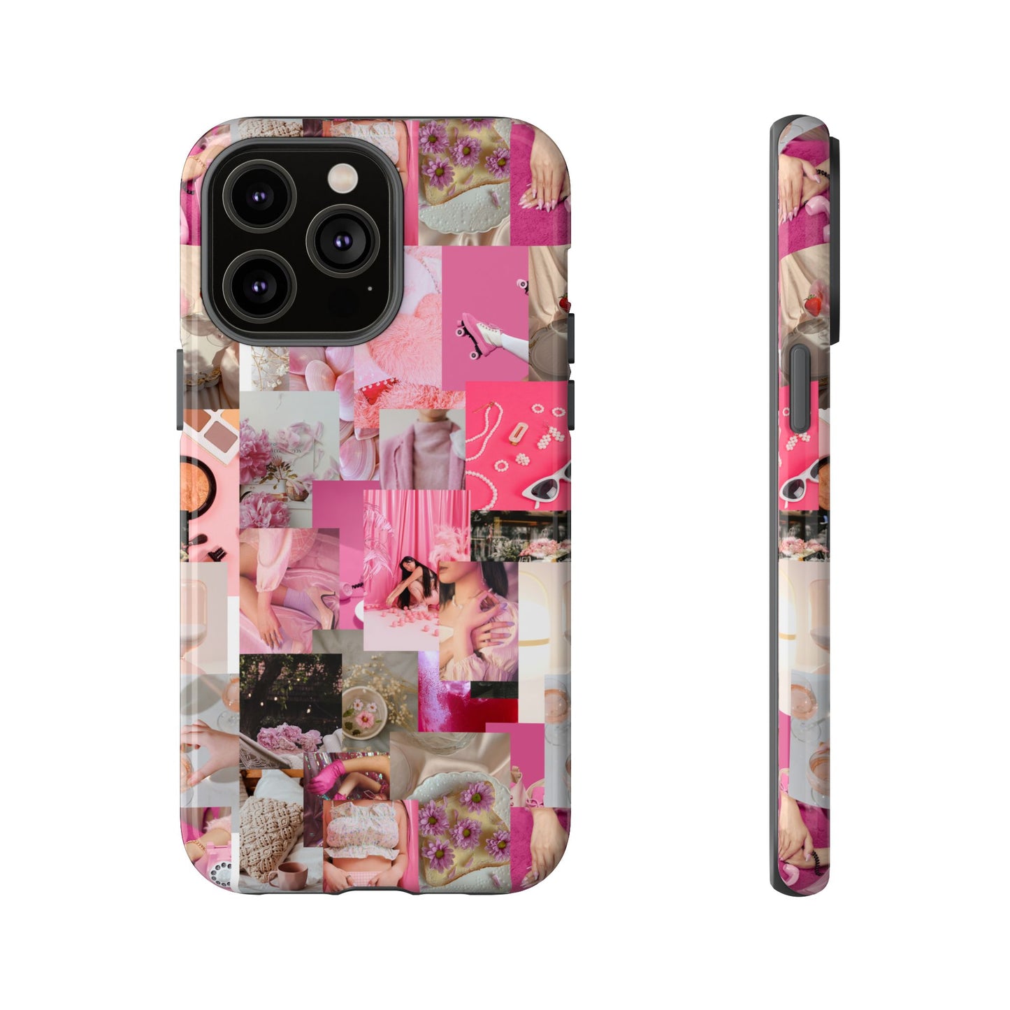 Chic Pink Phone Case- Tough Case For Stylish Protection