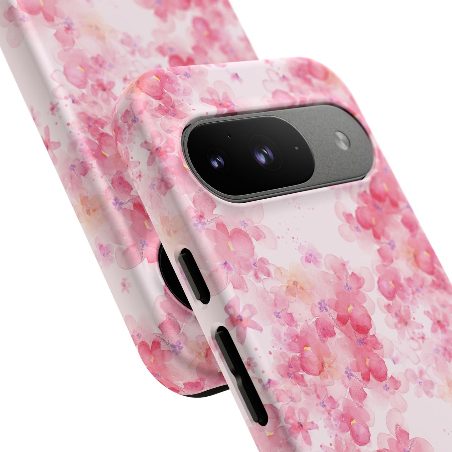 Floral Phone Case - Tough Cases with Pink Blossom Design