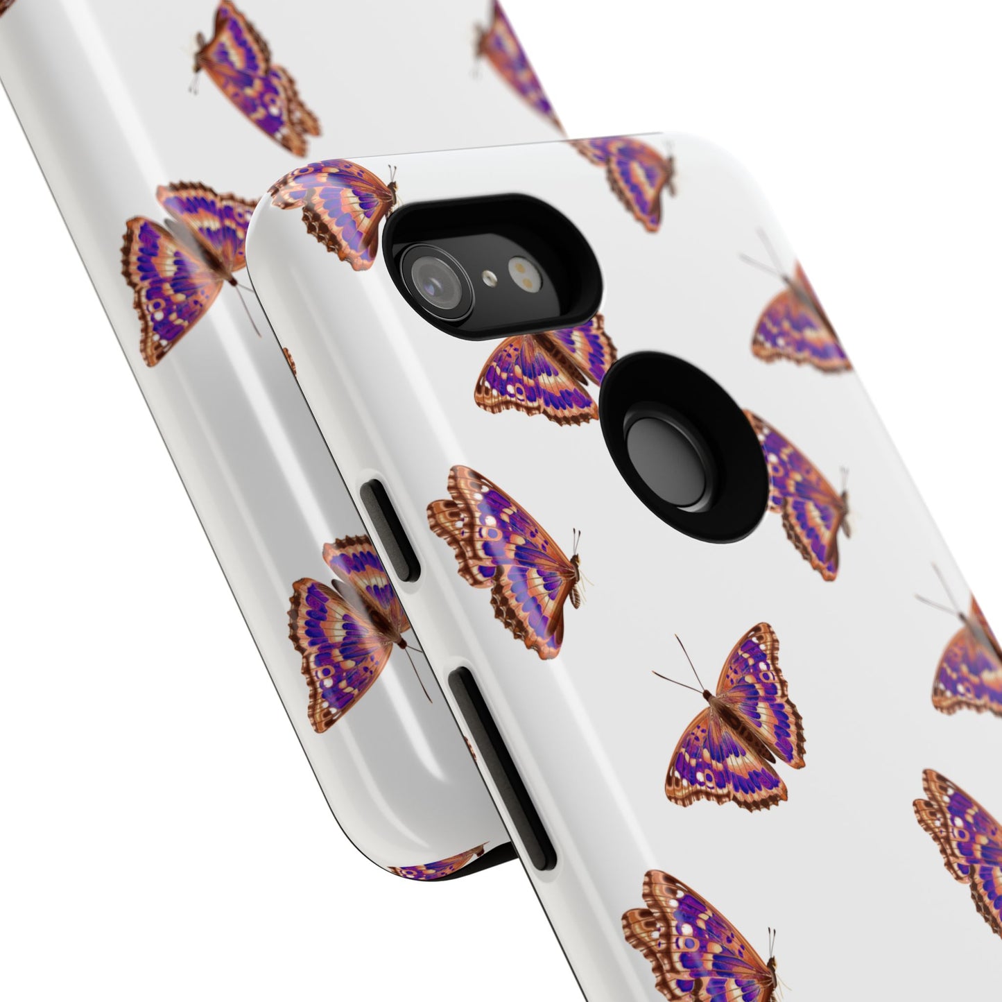 Butterfly Print Phone Case - Tough Case For Stylish Protection