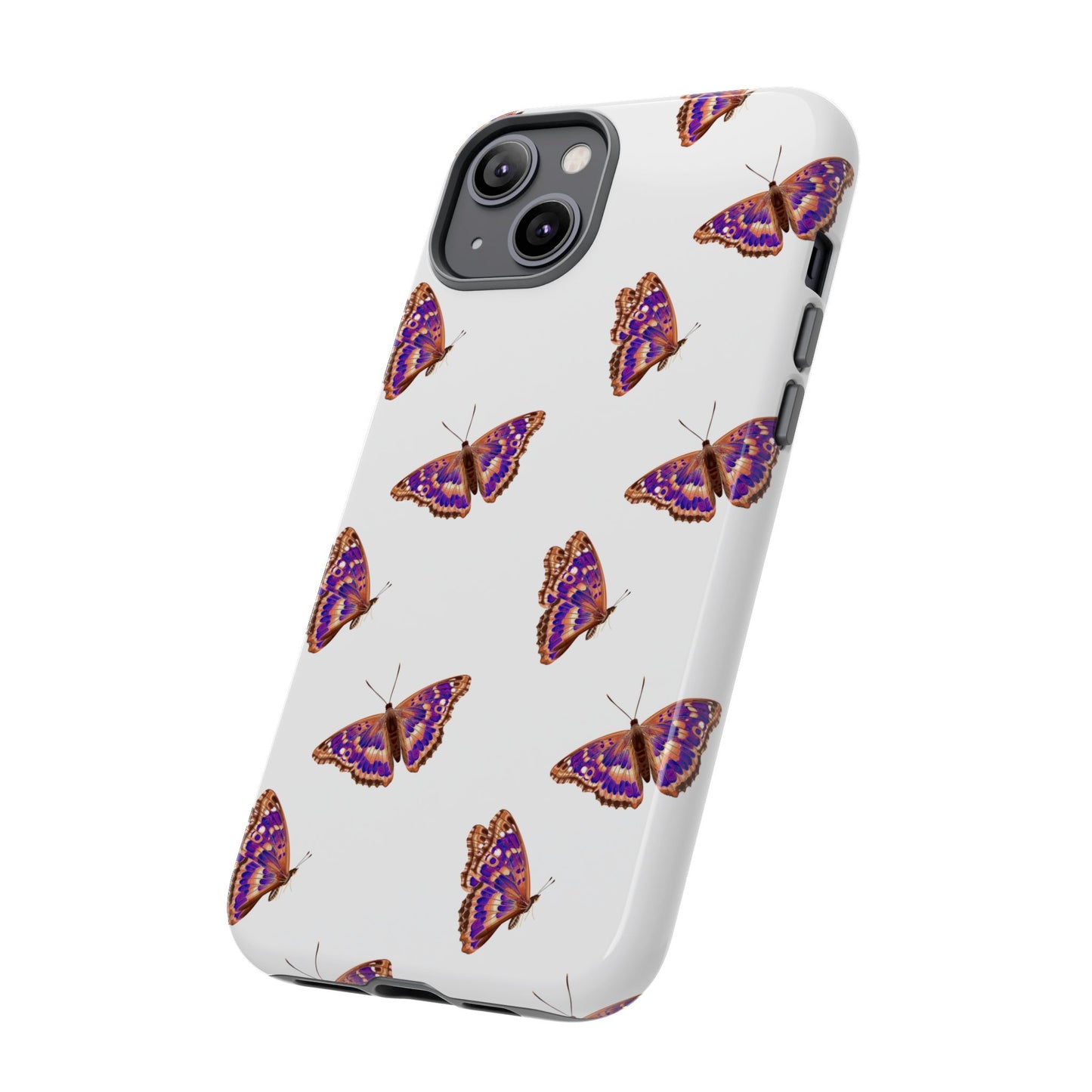 Butterfly Print Phone Case - Tough Case For Stylish Protection