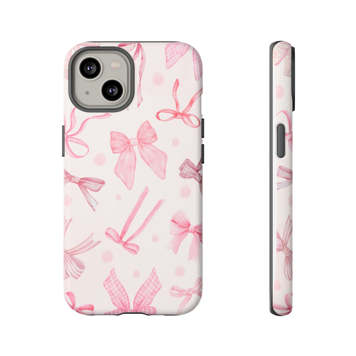 Beautiful Pink Bow Phone Case - Tough Case for Stylish Protection