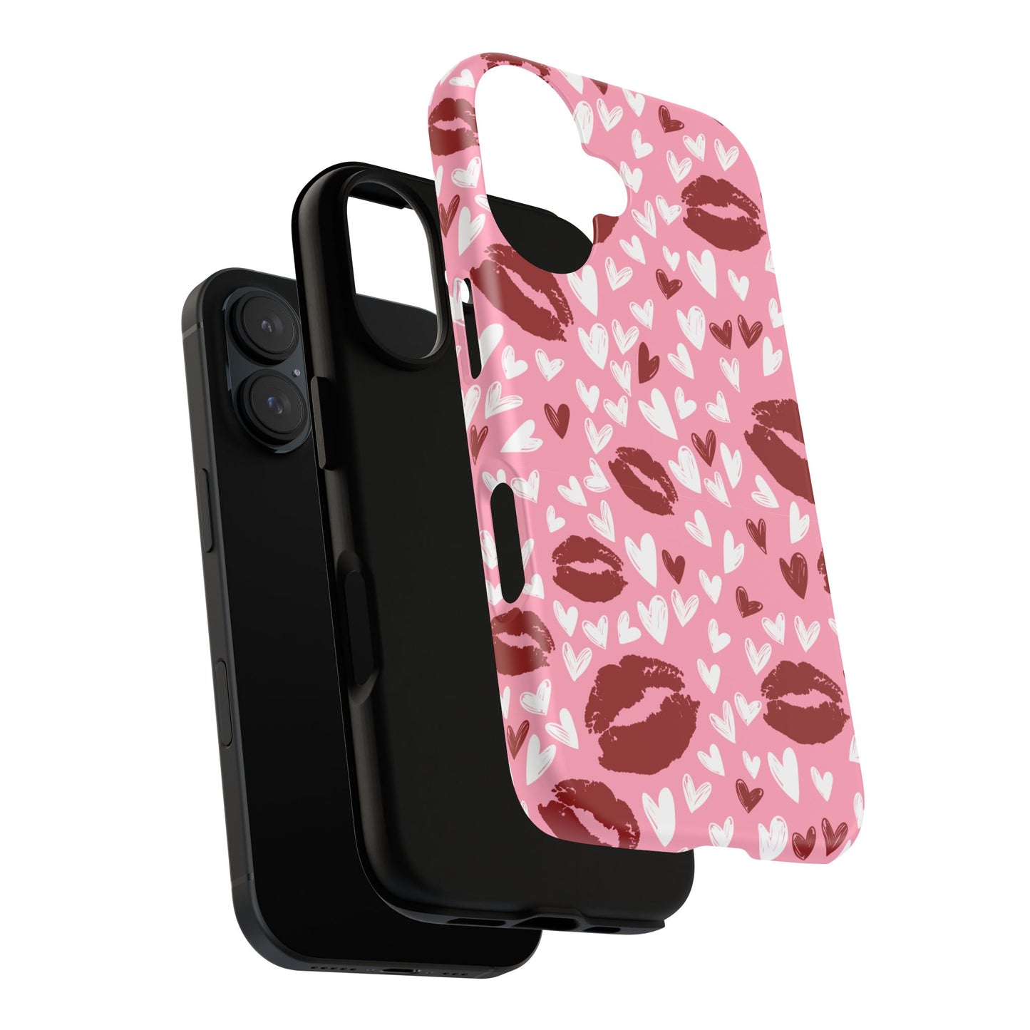 Kiss & Love Phone Case - Tough Cases for Romance Lovers