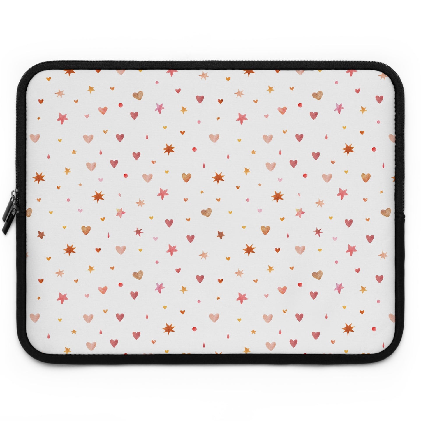 Whimsical Hearts Laptop Sleeve - Stylish Laptop Case for Sweethearts and Students