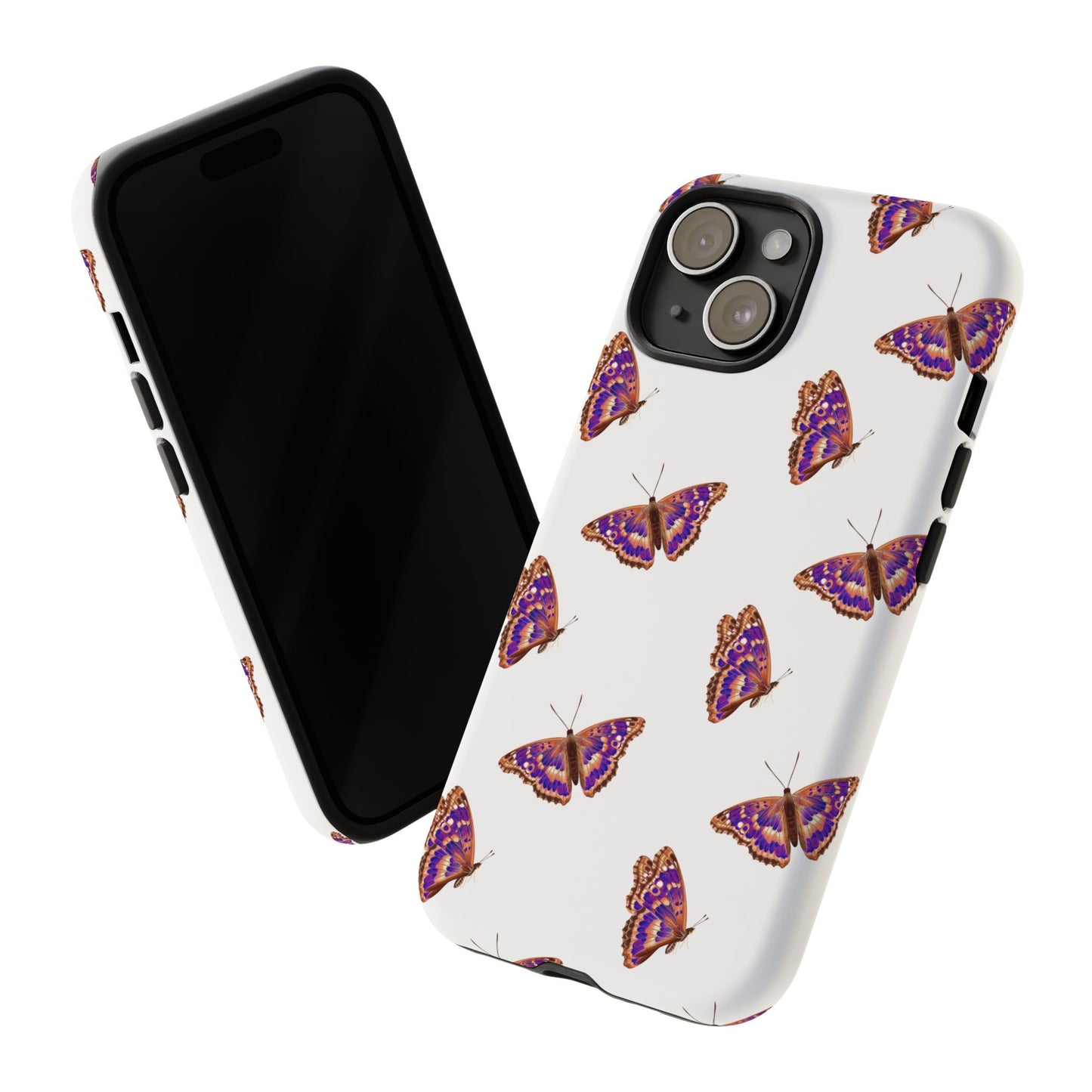 Butterfly Print Phone Case - Tough Case For Stylish Protection