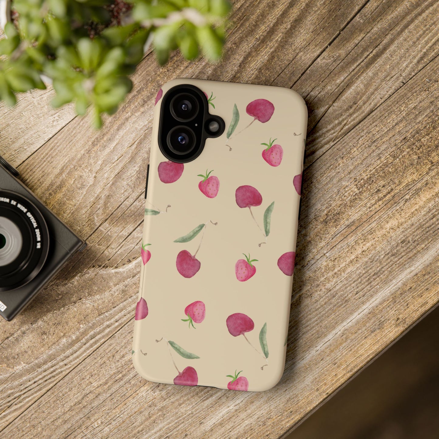 Cute Strawberry Phone Case - Tough and Stylish Protection