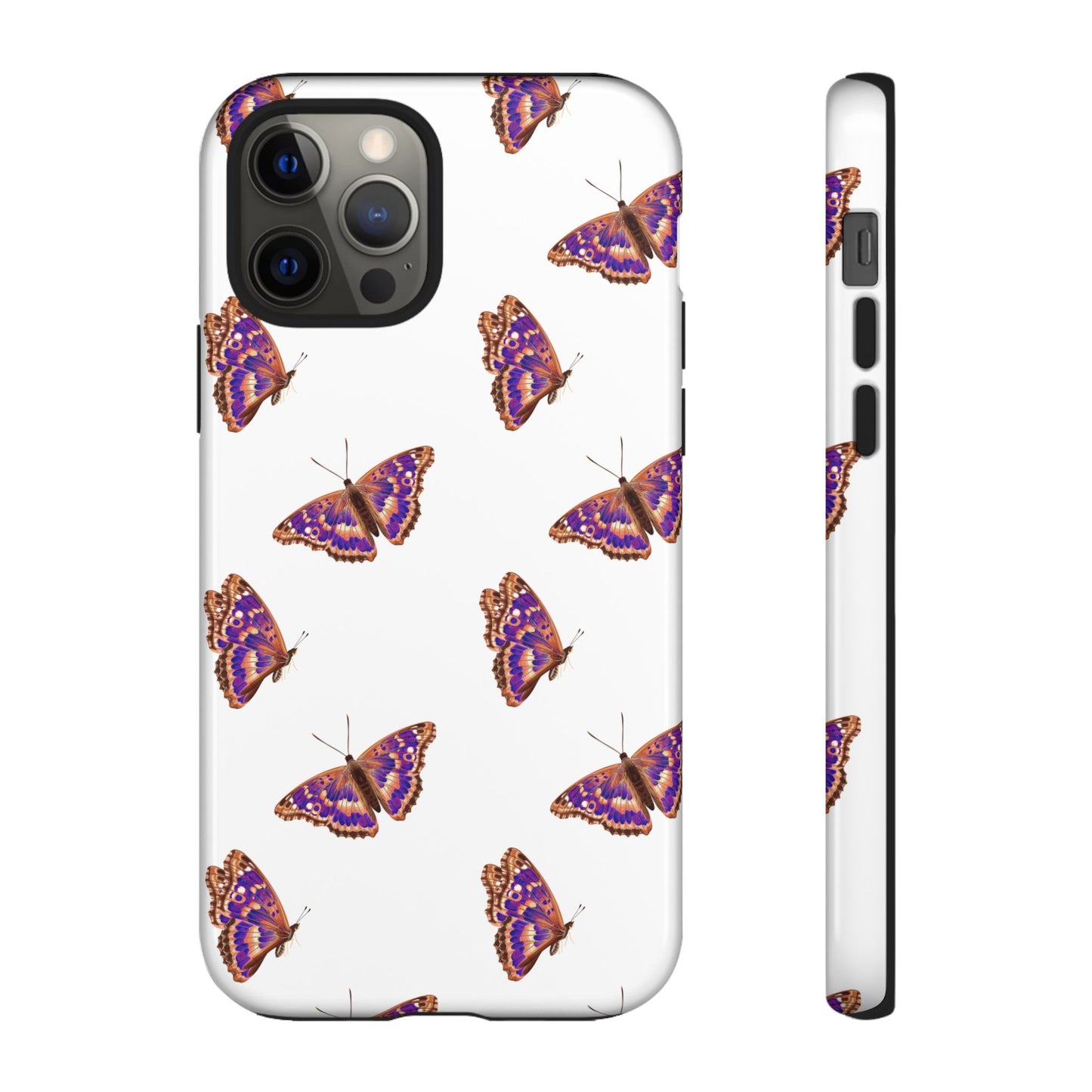 Butterfly Print Phone Case - Tough Case For Stylish Protection