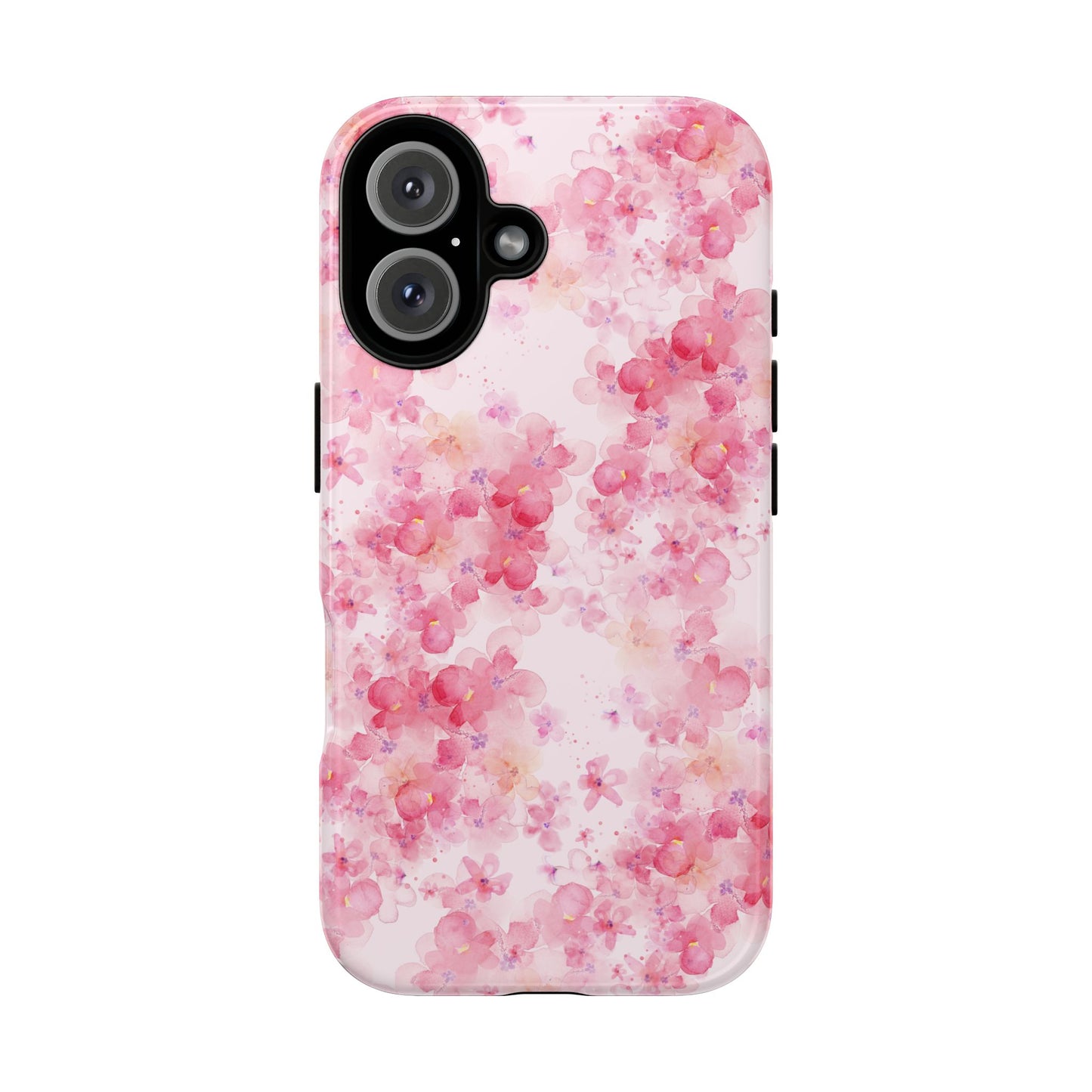 Floral Phone Case - Tough Cases with Pink Blossom Design