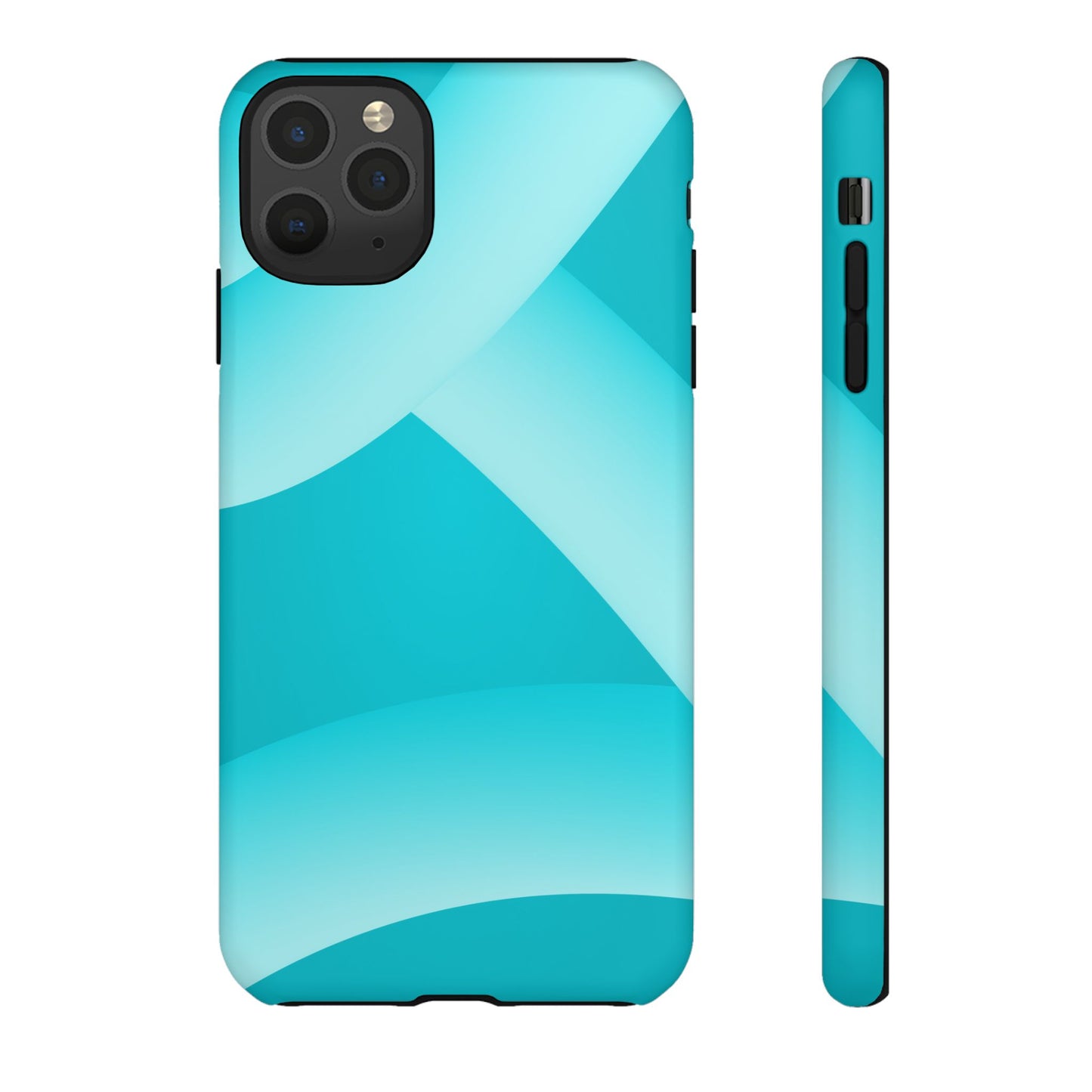 Stylish Tough Phone Case - Modern Blue Design for Ultimate Protection