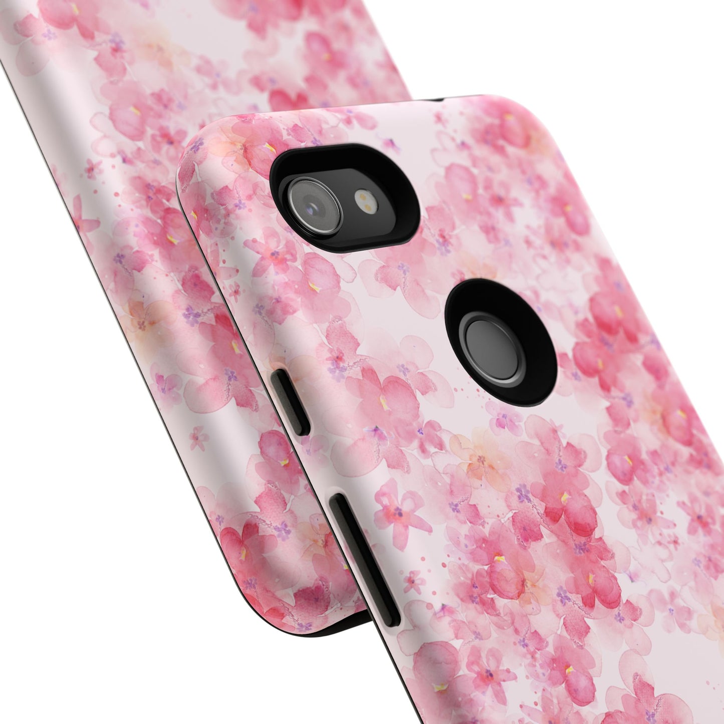 Floral Phone Case - Tough Cases with Pink Blossom Design