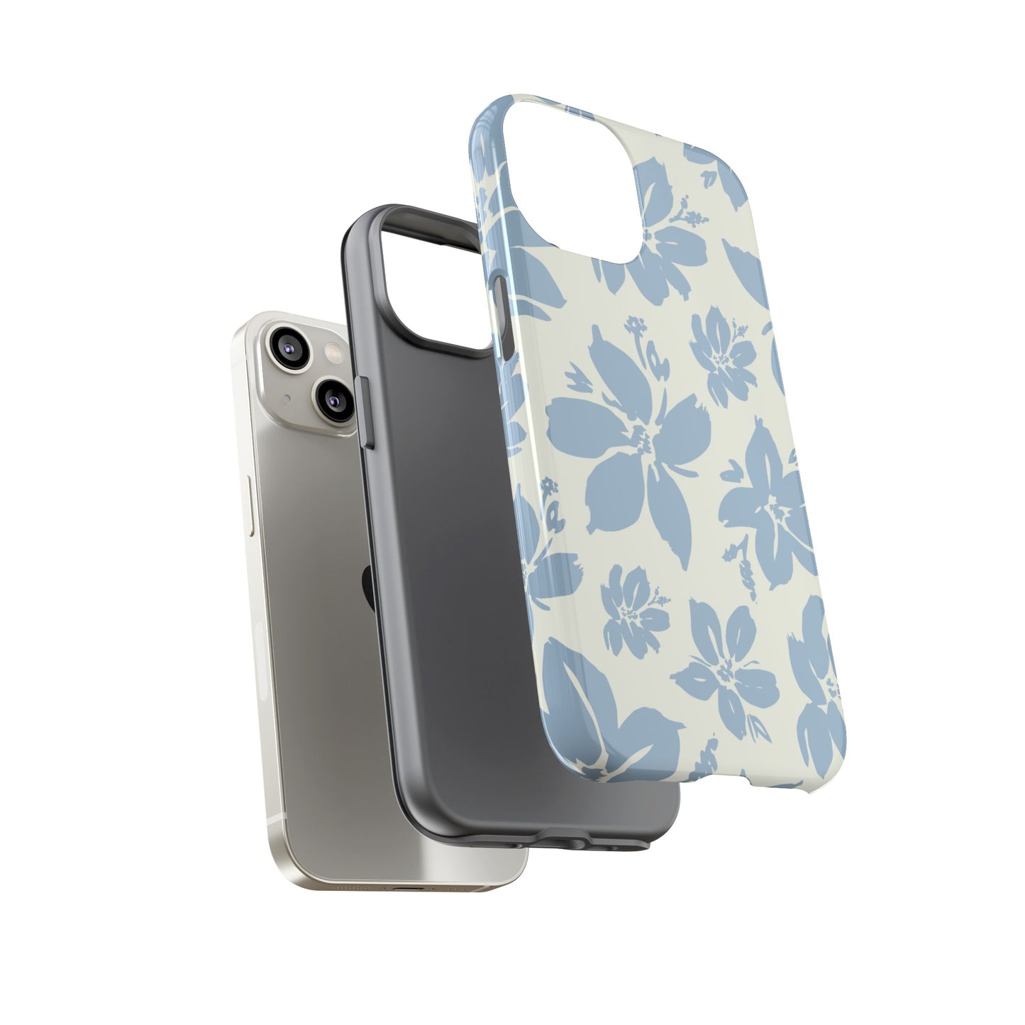 Floral Tough Phone Case - Stylish and Durable Protective Cover