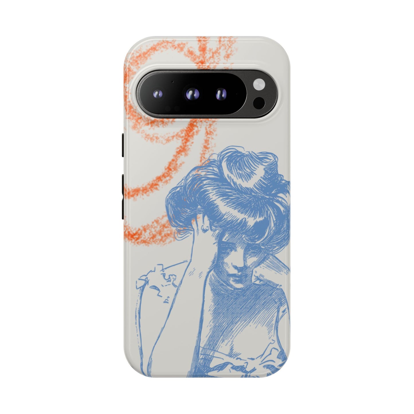 Artistic Phone Case with Stress Relief Design