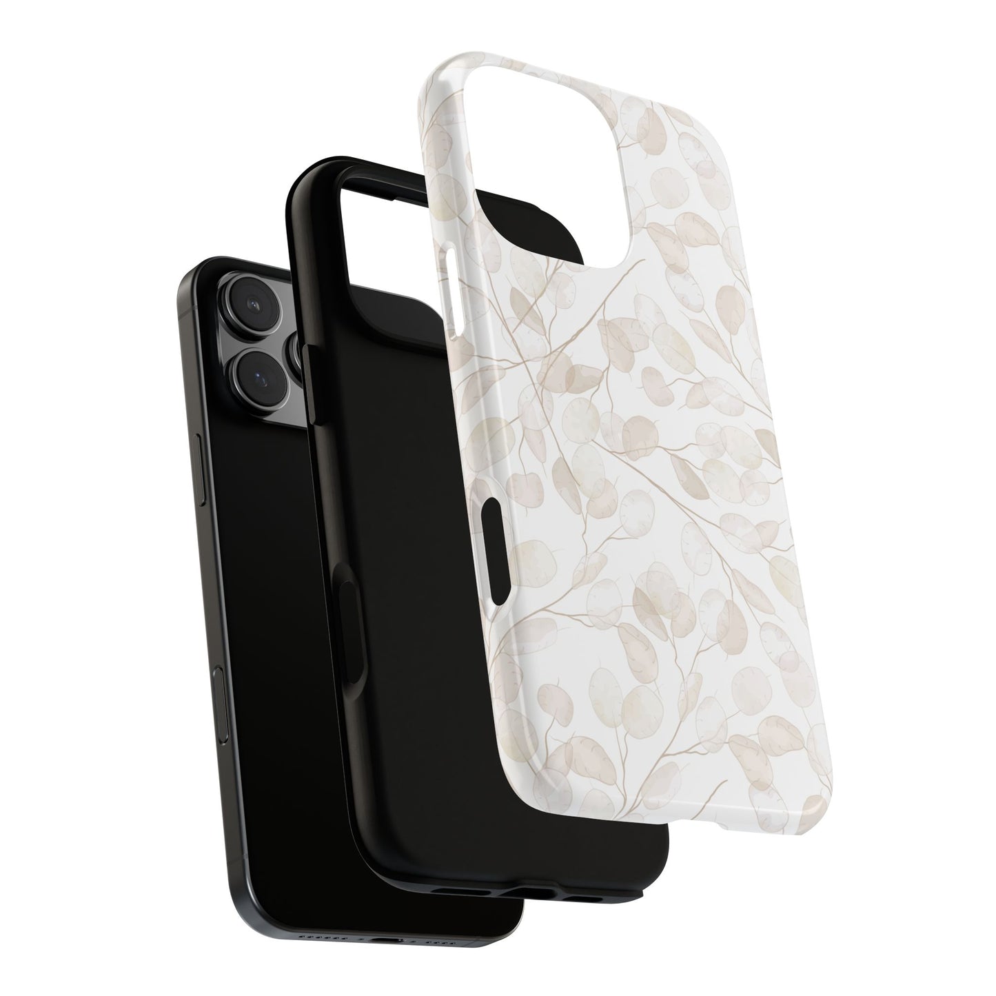 Botanical Phone Case, Tough Cases, Floral Design, Nature Lover Gift, Eco-Friendly Accessory, Protective Phone Cover