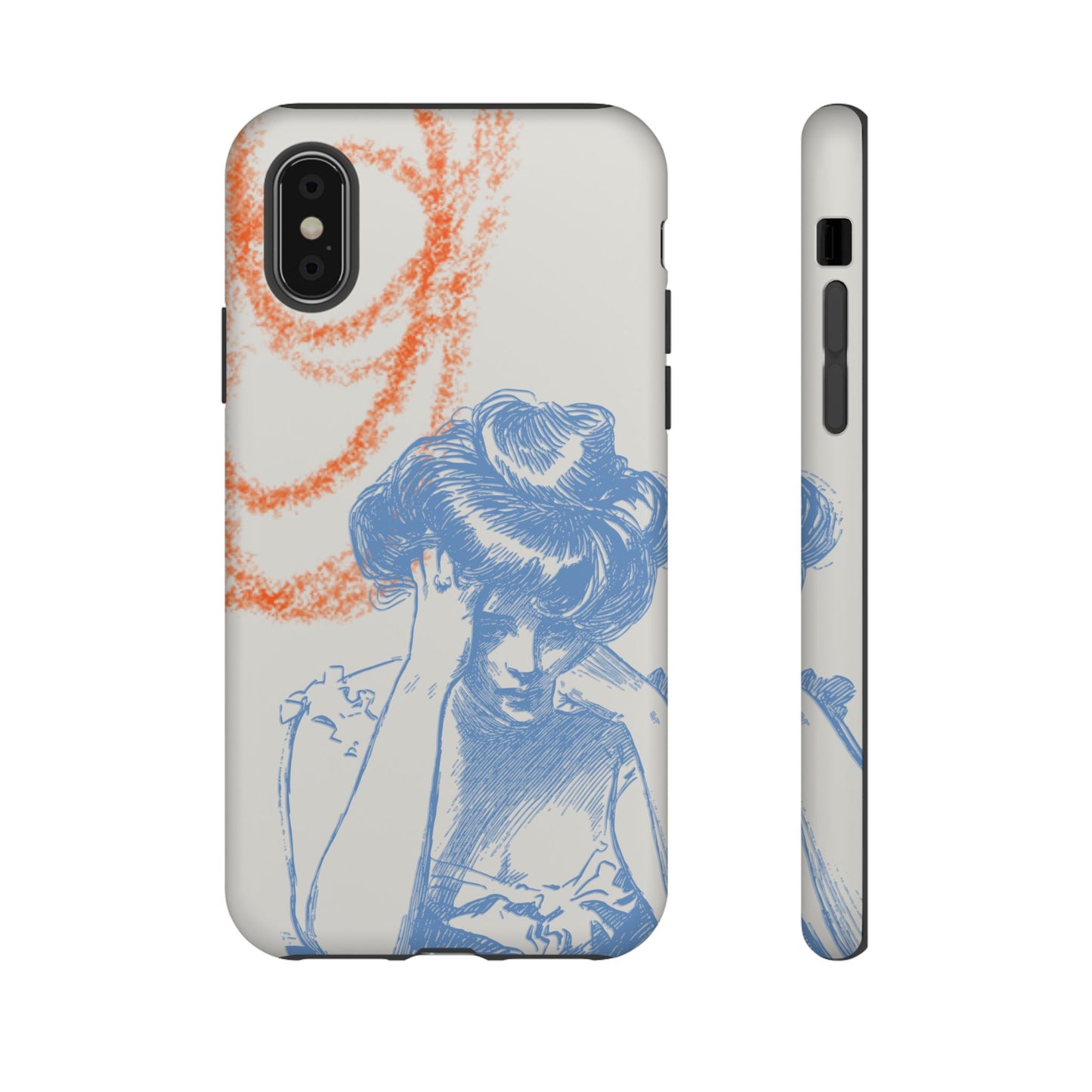 Artistic Phone Case with Stress Relief Design