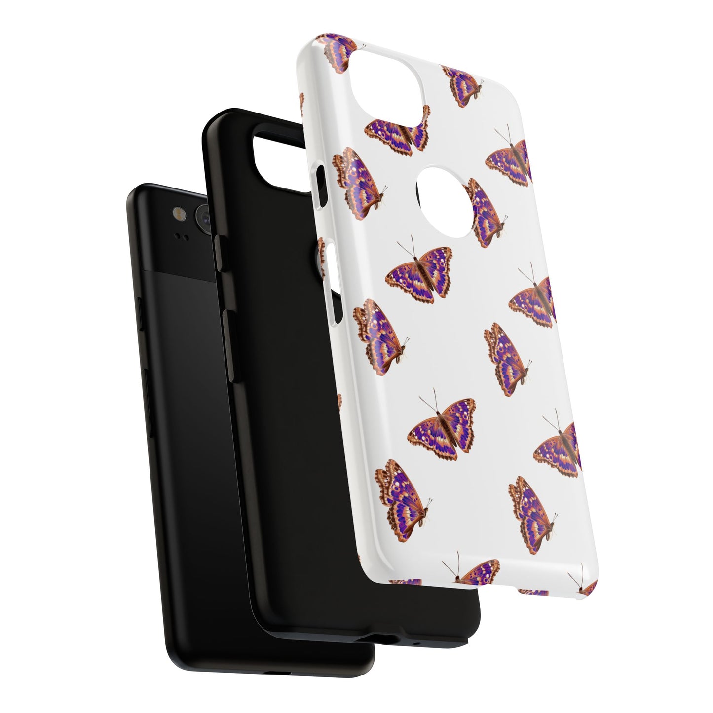 Butterfly Print Phone Case - Tough Case For Stylish Protection