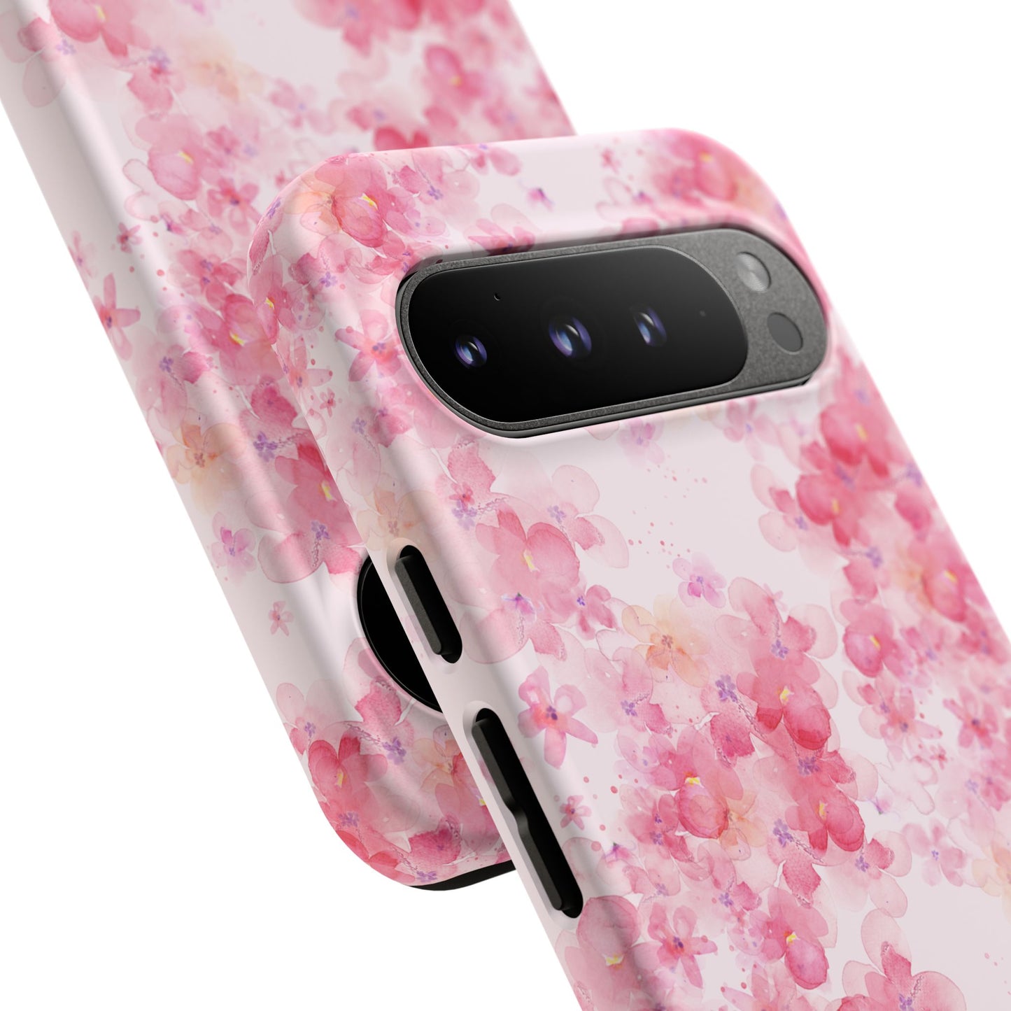 Floral Phone Case - Tough Cases with Pink Blossom Design