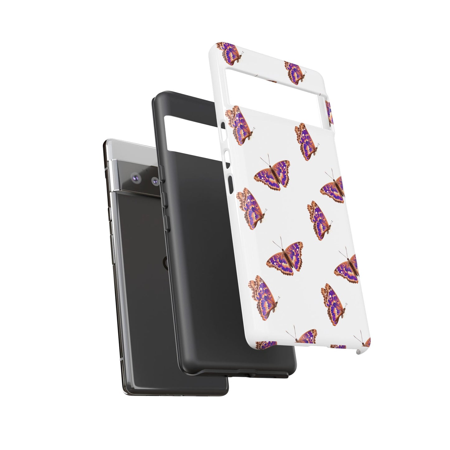 Butterfly Print Phone Case - Tough Case For Stylish Protection