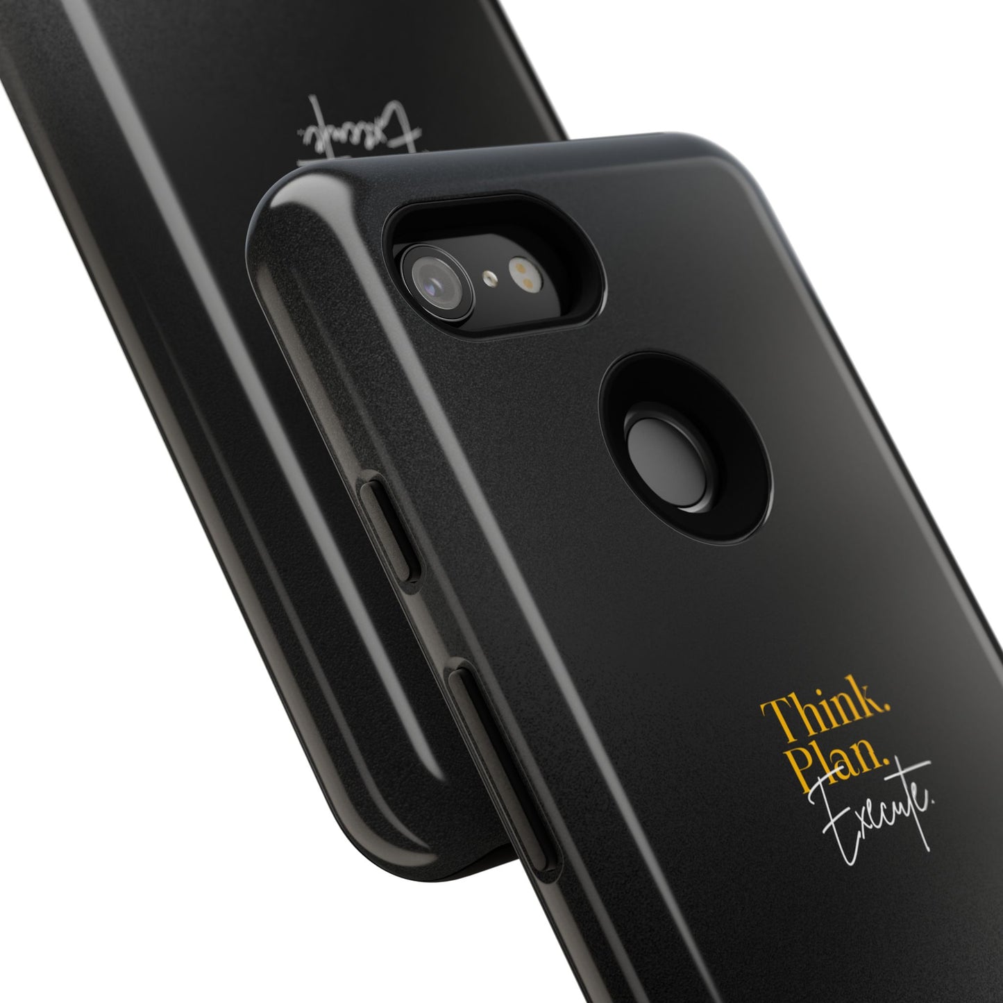 Inspirational Phone Case - Think. Plan. Execute.