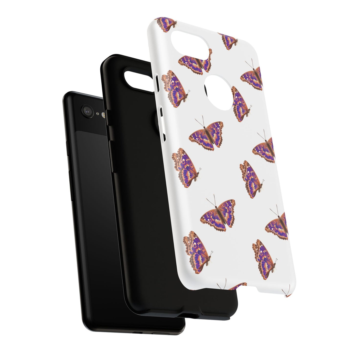 Butterfly Print Phone Case - Tough Case For Stylish Protection