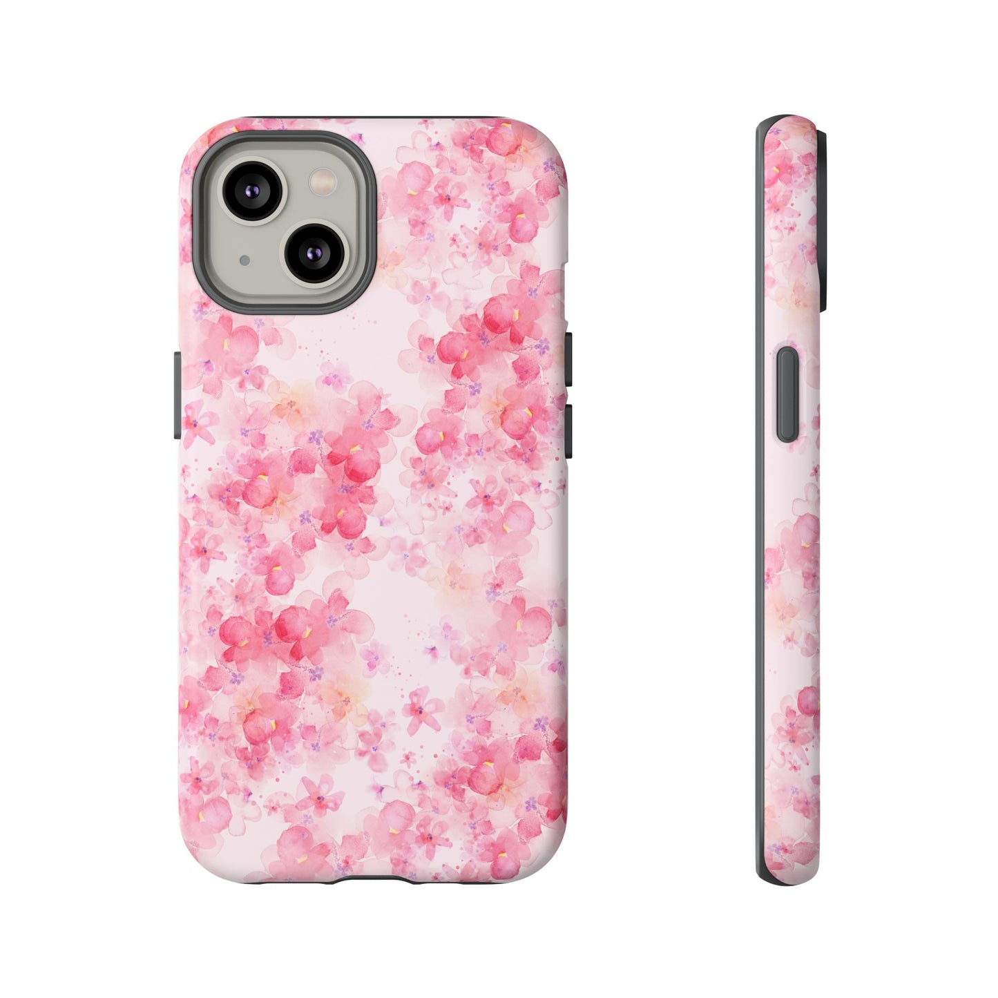 Floral Phone Case - Tough Cases with Pink Blossom Design