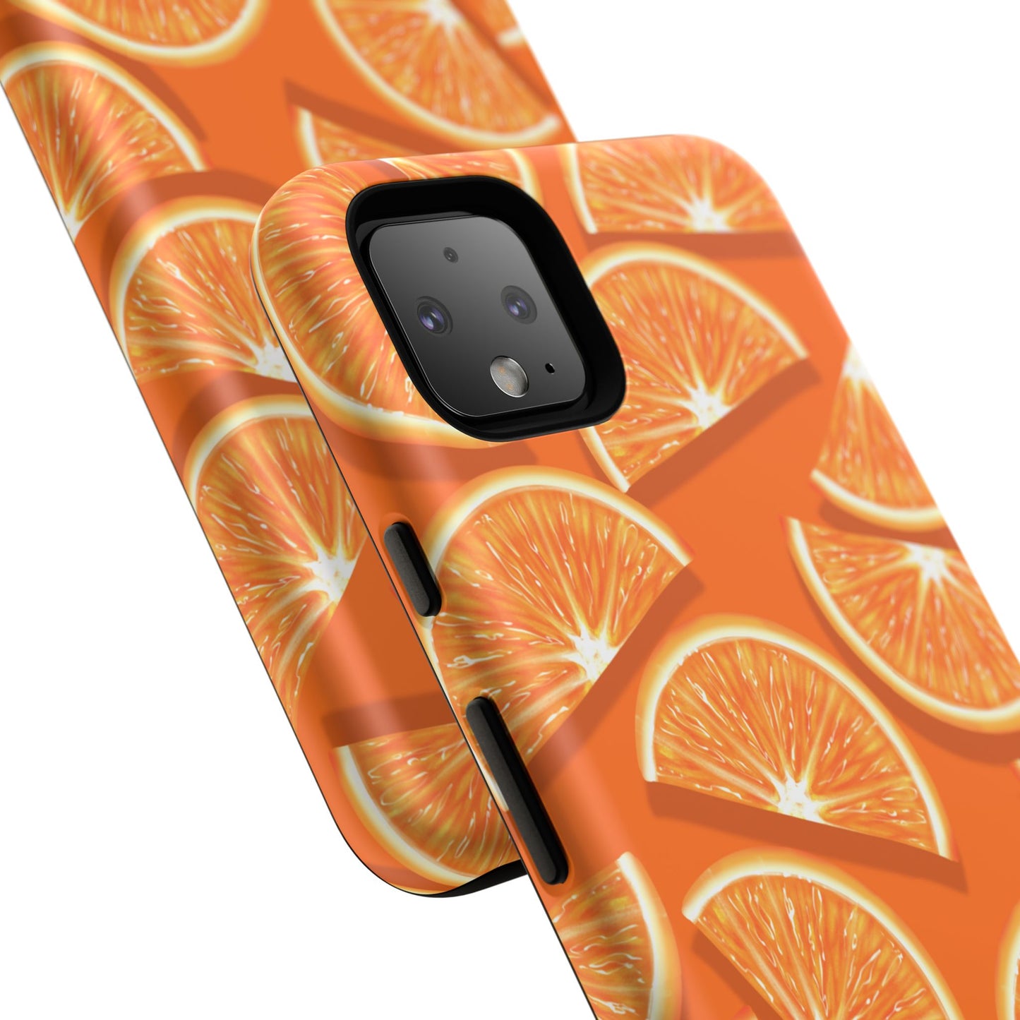 Vibrant Orange Slice Phone Case - Tough Cases for Phone Protection