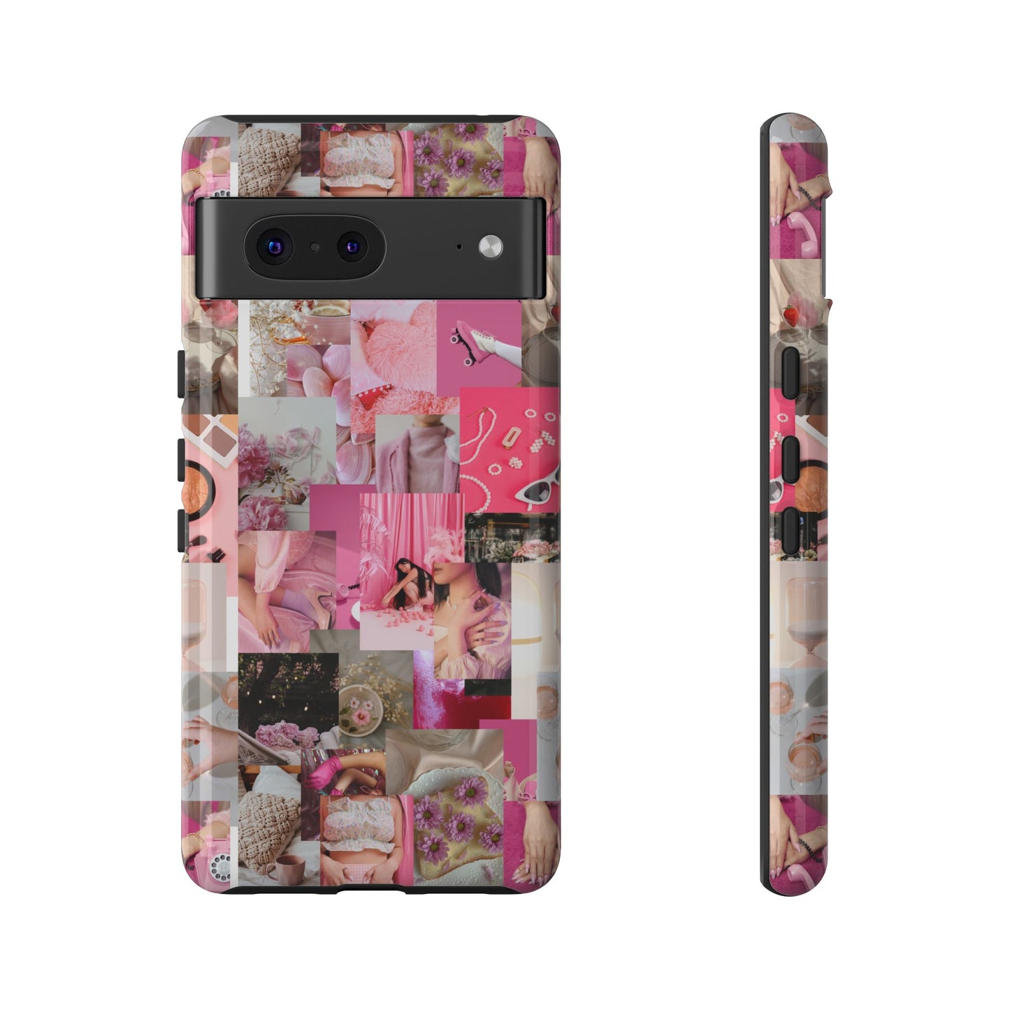 Chic Pink Phone Case- Tough Case For Stylish Protection