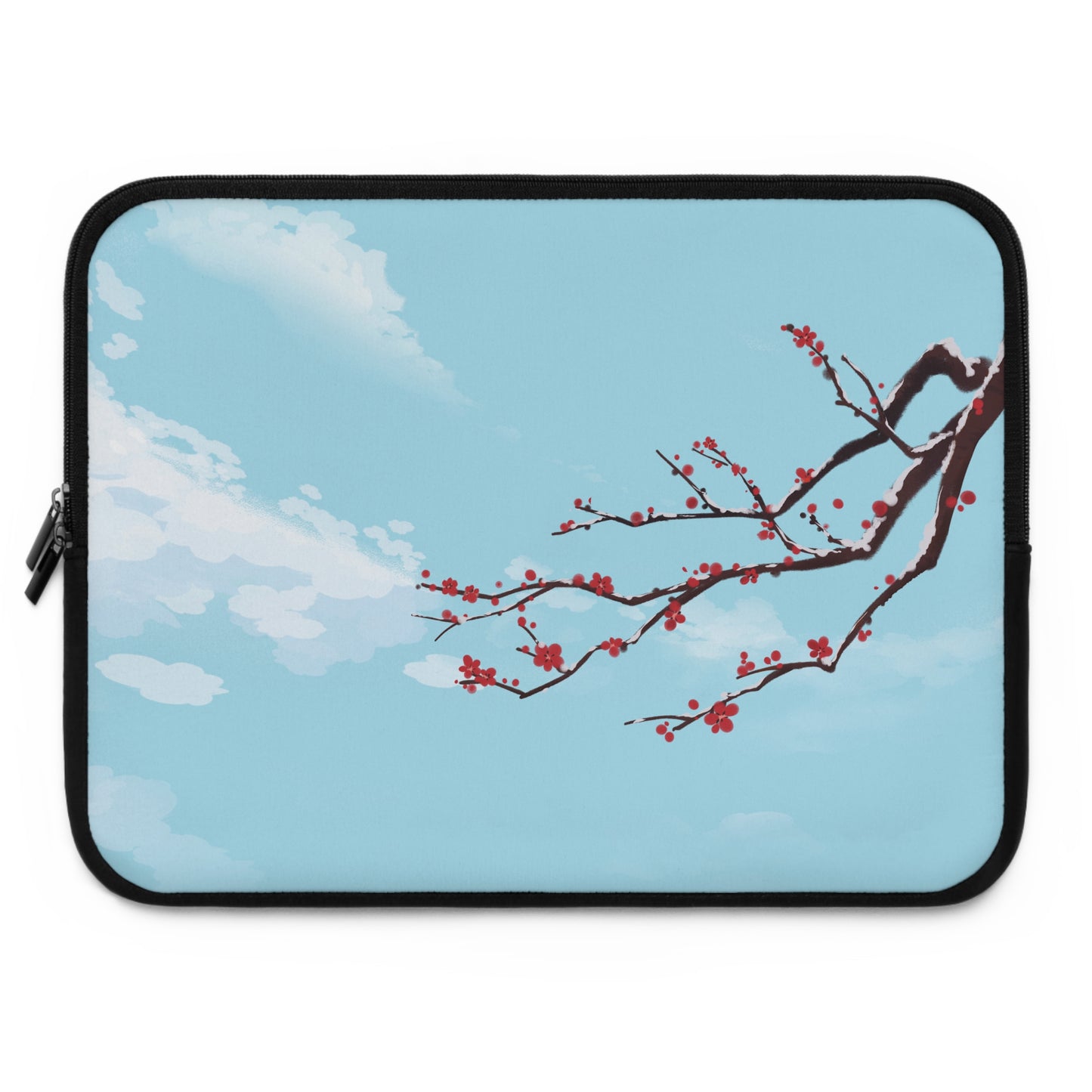 Cherry Blossom Laptop Sleeve - Elegant Design for Tech Lovers