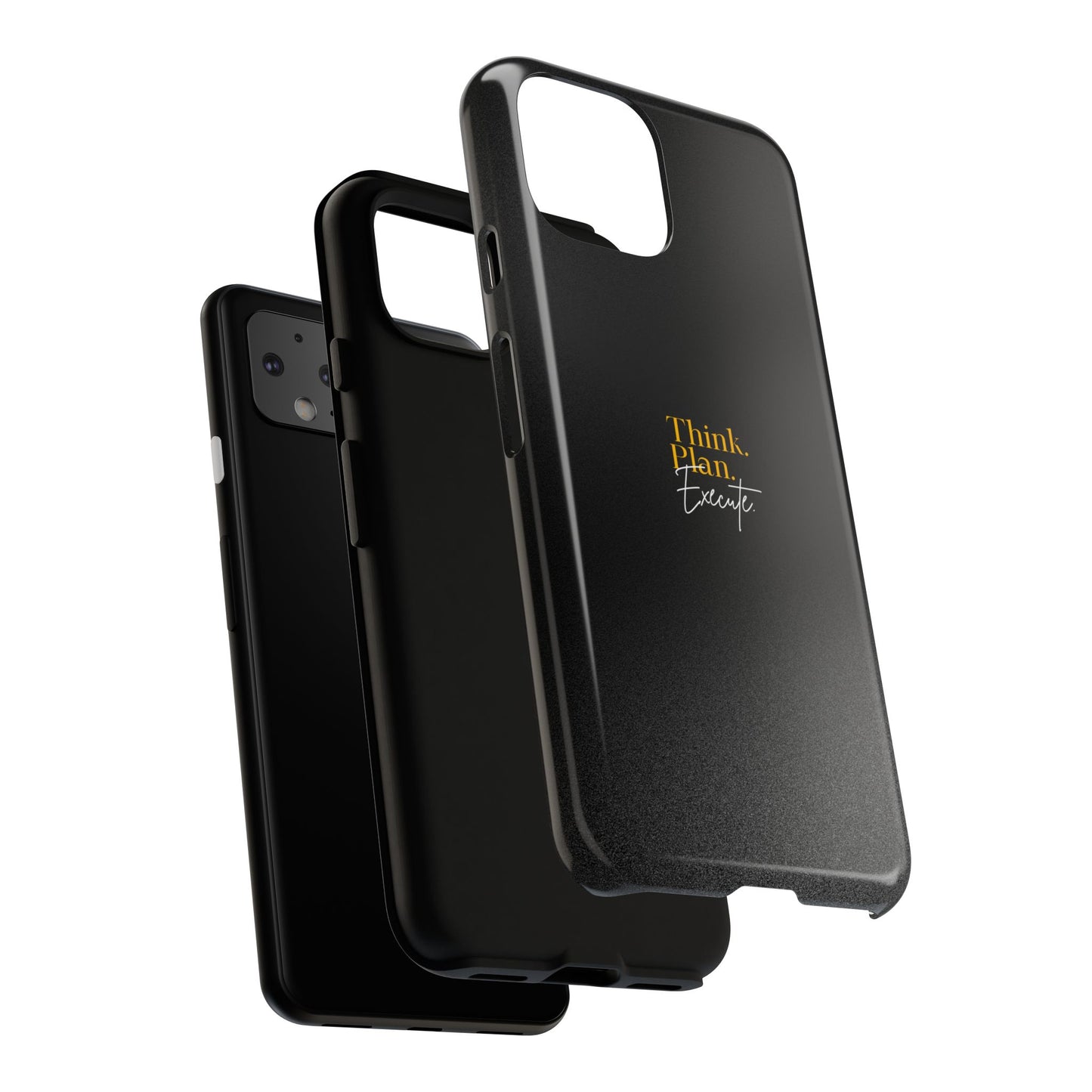 Inspirational Phone Case - Think. Plan. Execute.