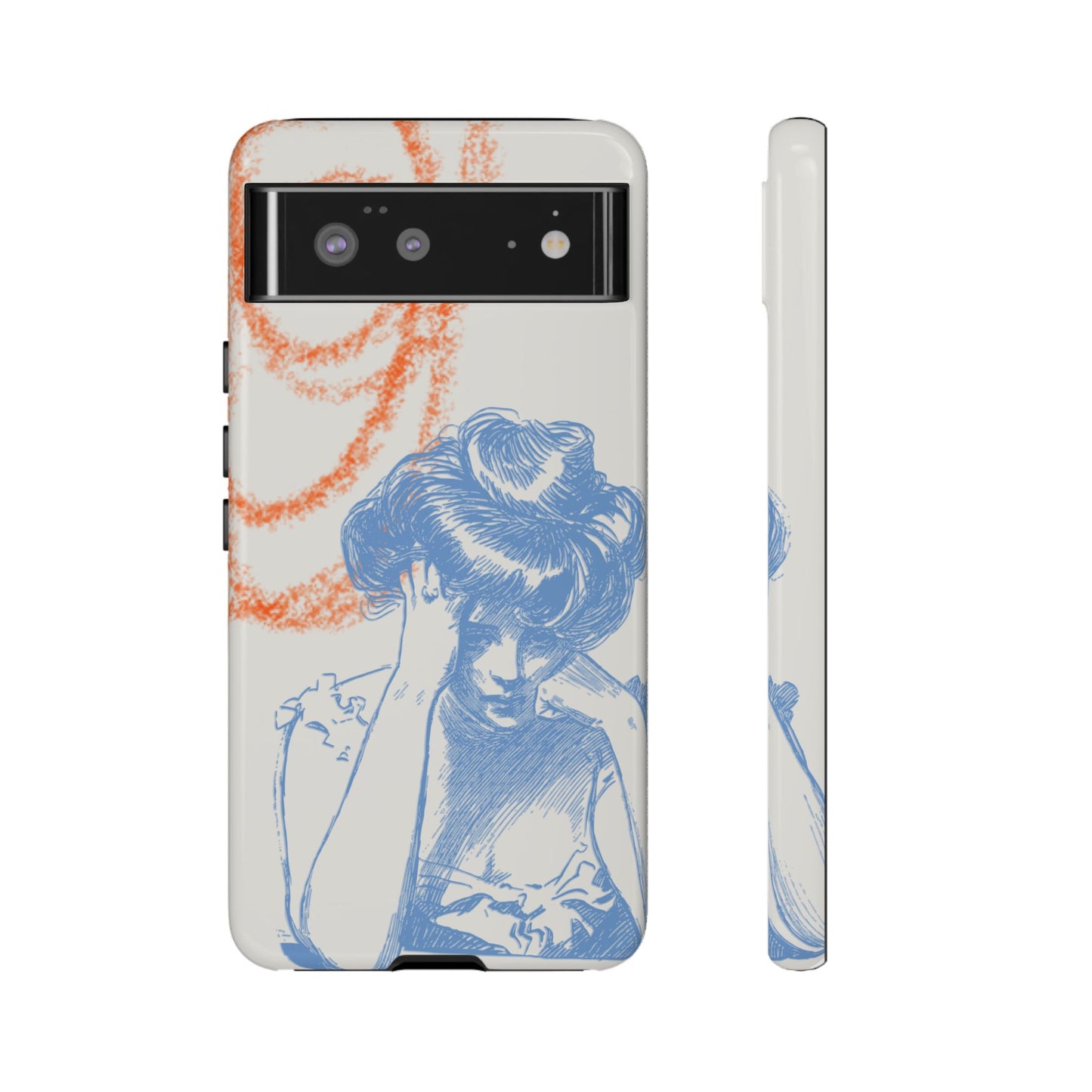 Artistic Phone Case with Stress Relief Design