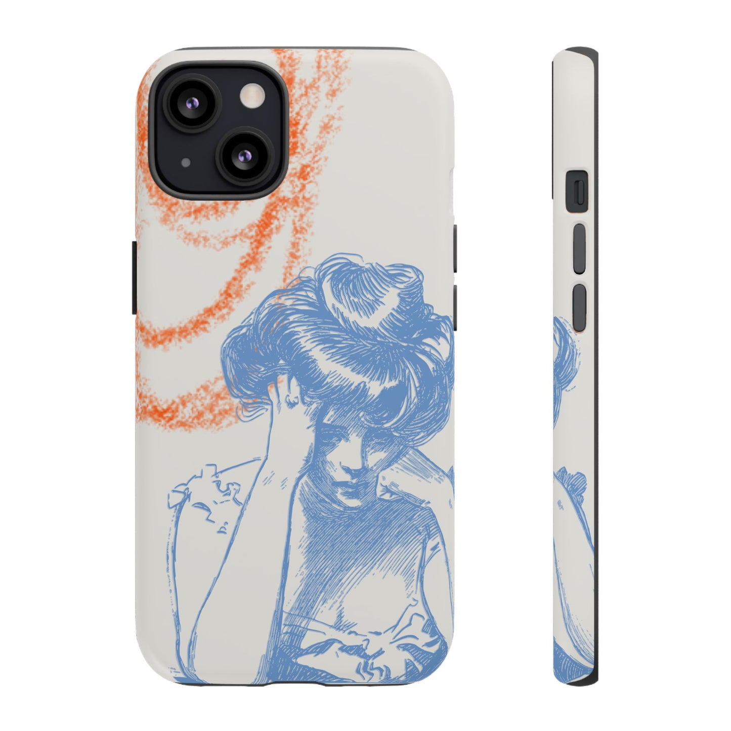Artistic Phone Case with Stress Relief Design