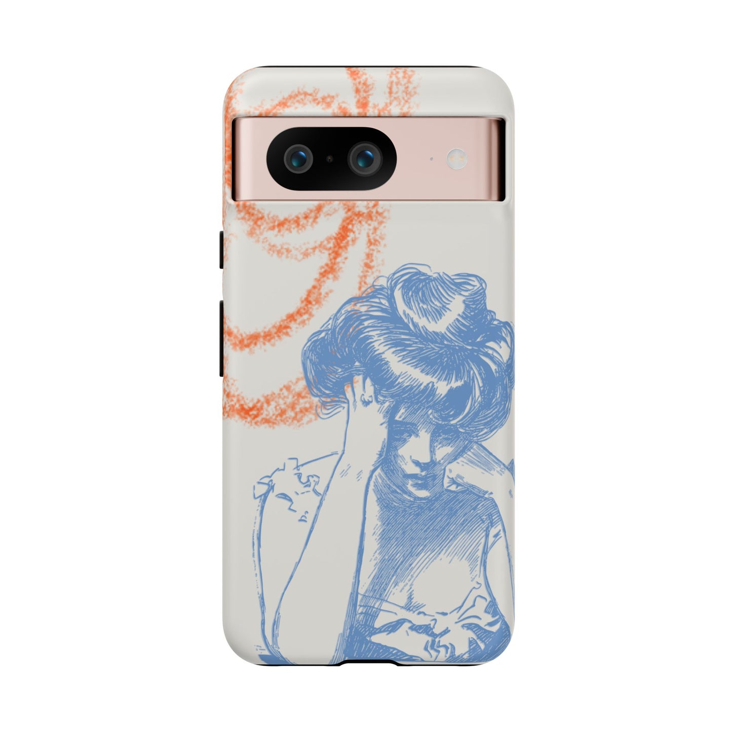 Artistic Phone Case with Stress Relief Design