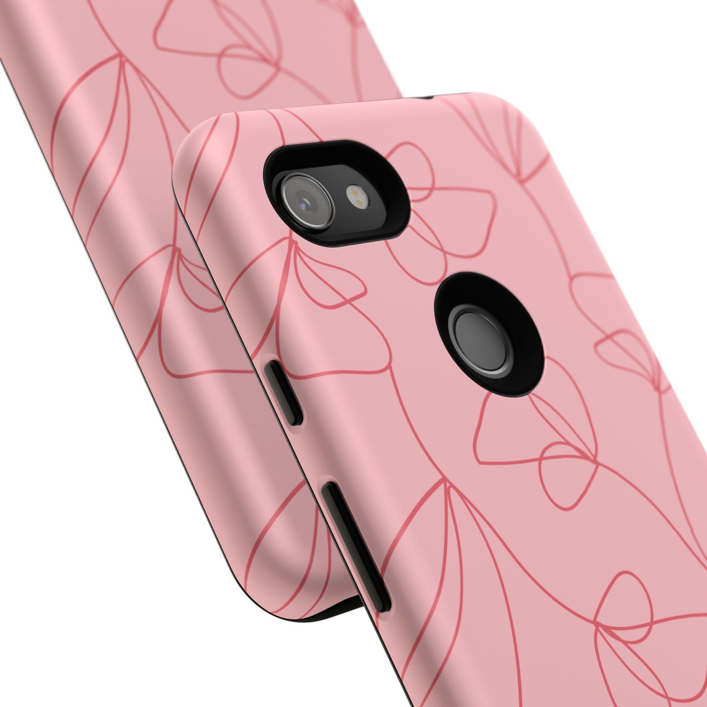 Tough Cases: Elegant Floral Phone Case - Durable Protection with Stylish Design