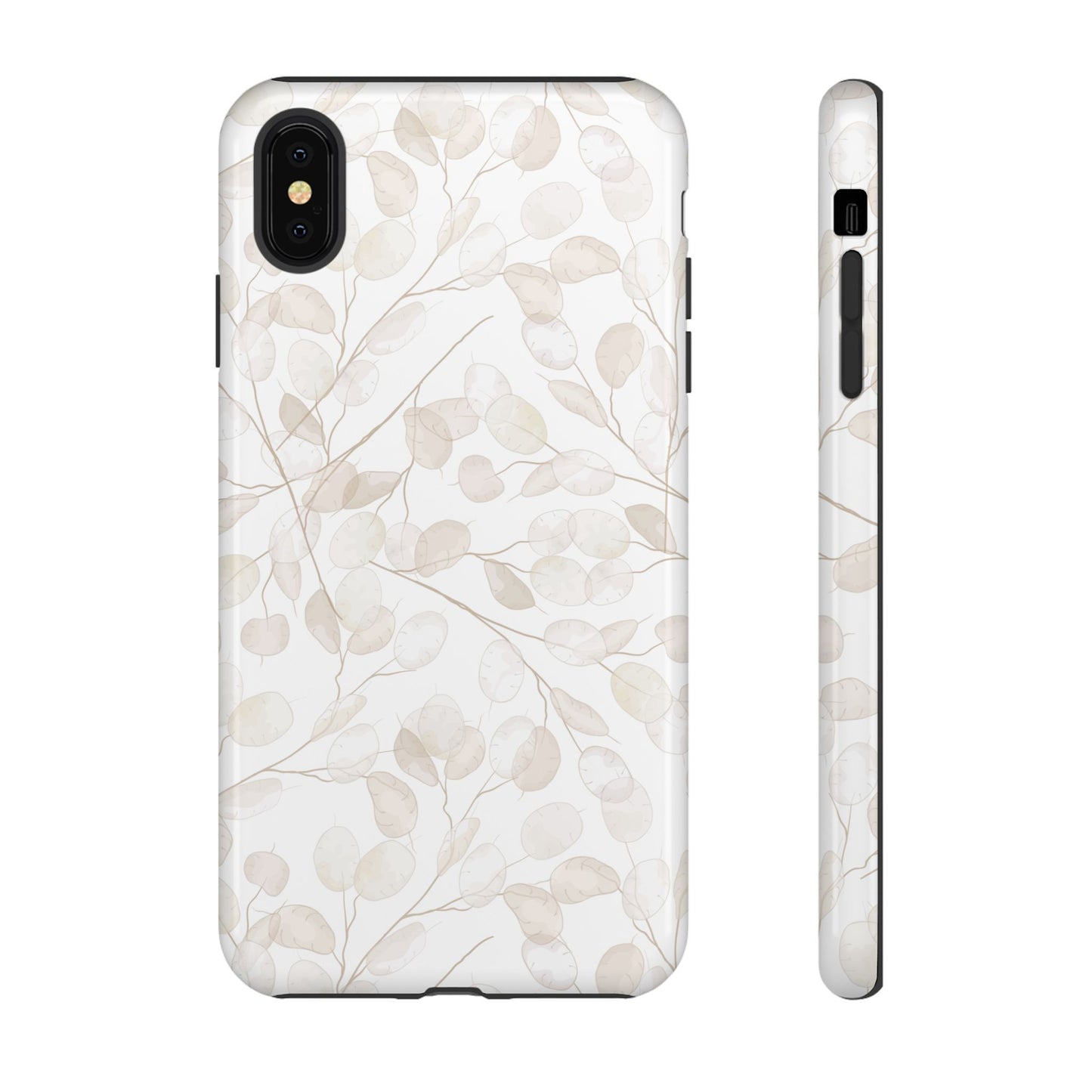 Botanical Phone Case, Tough Cases, Floral Design, Nature Lover Gift, Eco-Friendly Accessory, Protective Phone Cover