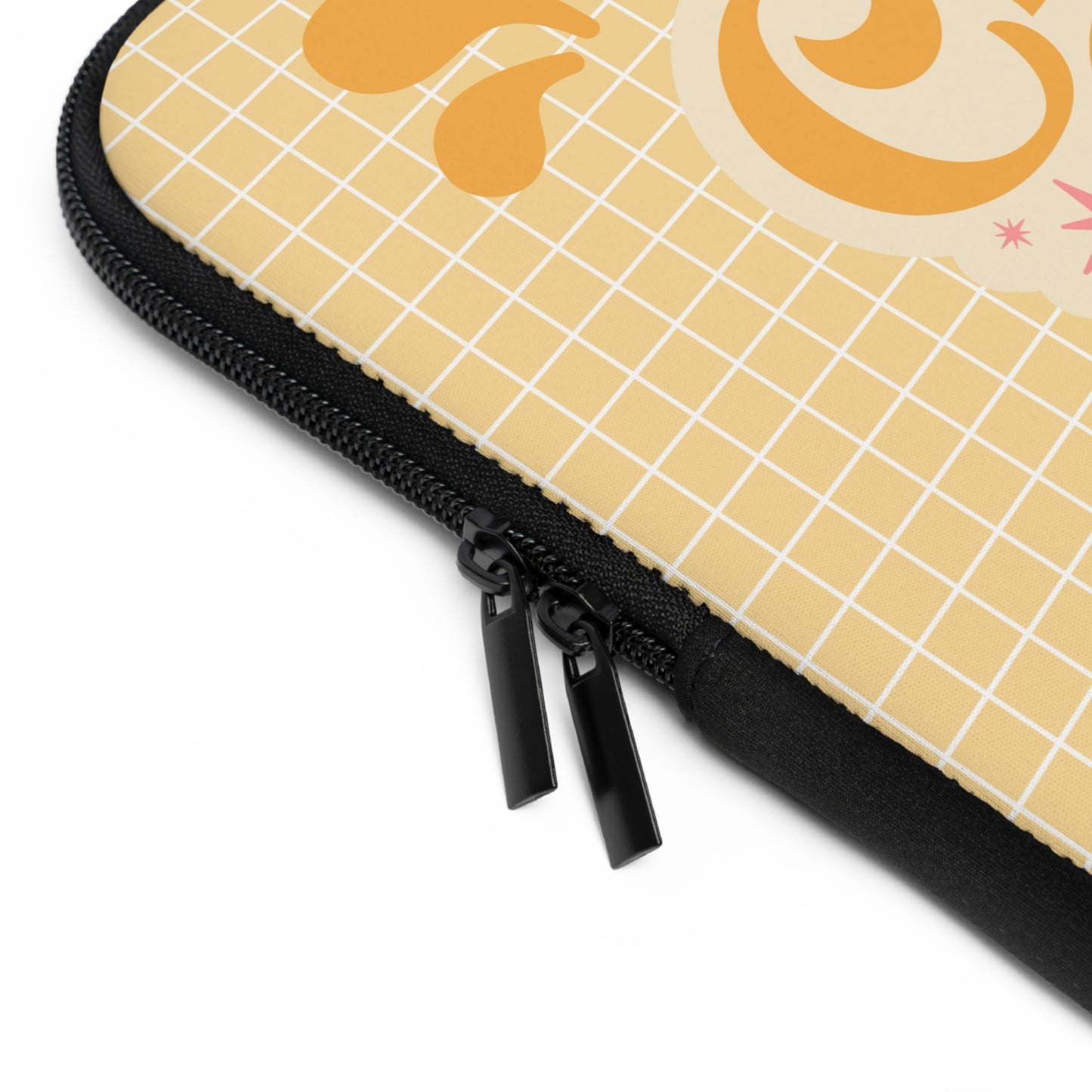 Cheerful Love Laptop Sleeve - Stylish Tech Case, Perfect Gift for Students, Home Office, Birthdays, Valentine's Day