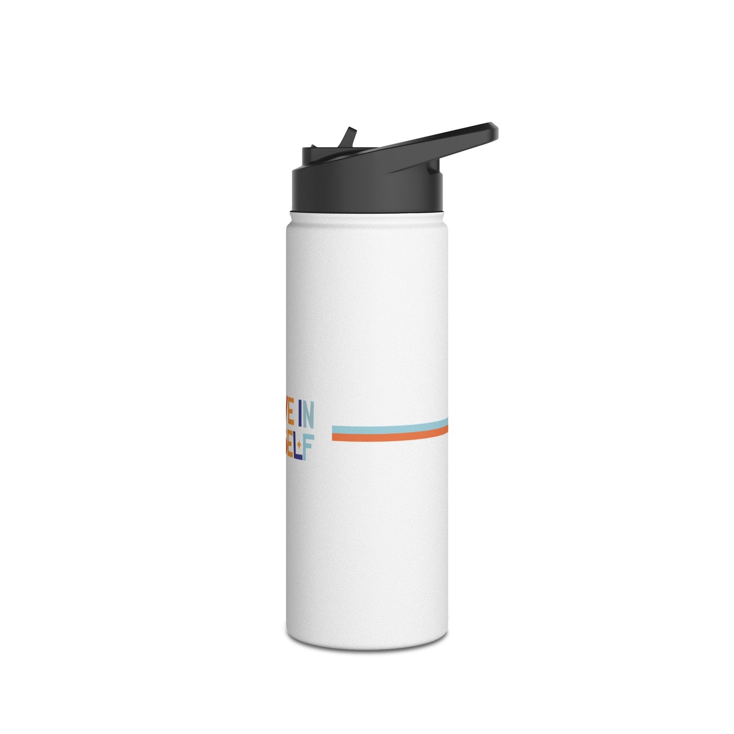 Motivational Stainless Steel Water Bottle - "Believe in Yourself"