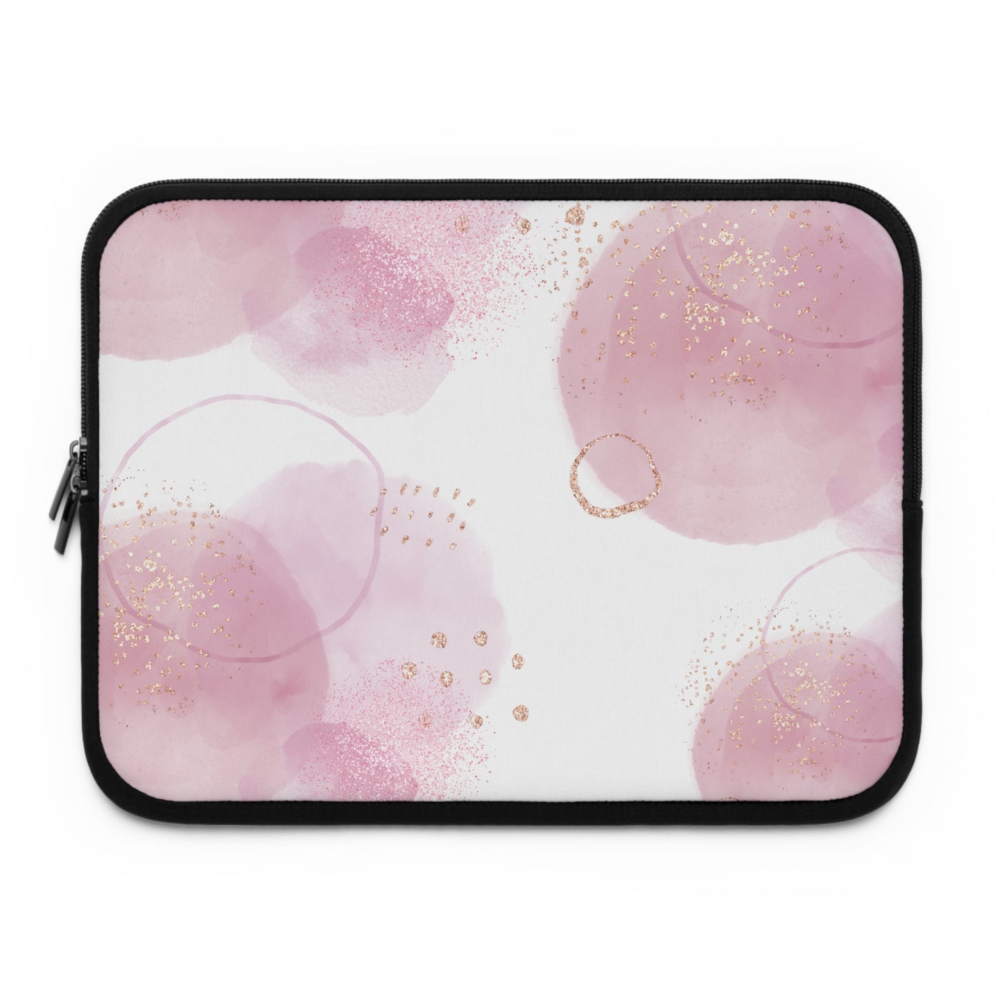 Chic Floral Laptop Sleeve, Tech Accessory, Waterproof Case, Gift for Her, Modern Design, Laptop Bag, Computer Sleeve