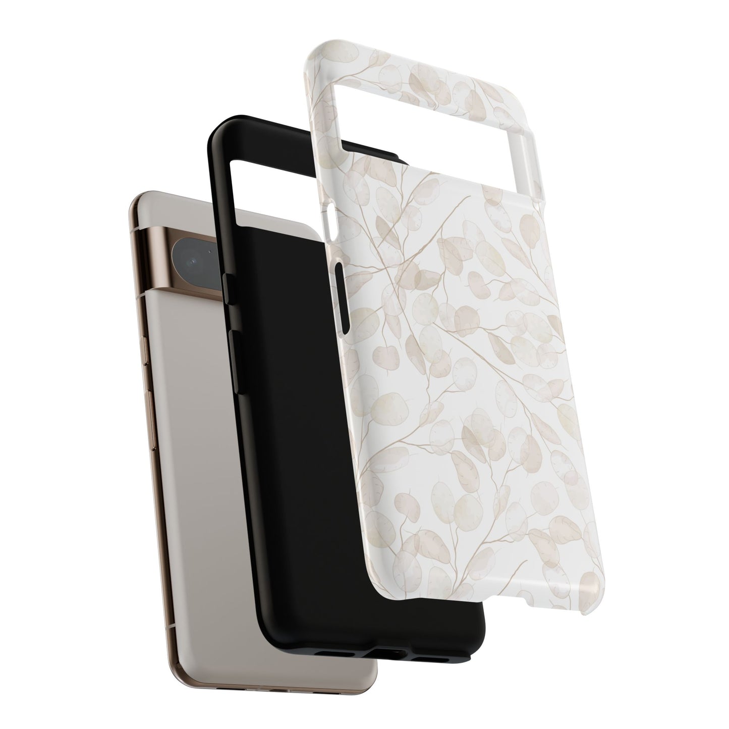 Botanical Phone Case, Tough Cases, Floral Design, Nature Lover Gift, Eco-Friendly Accessory, Protective Phone Cover