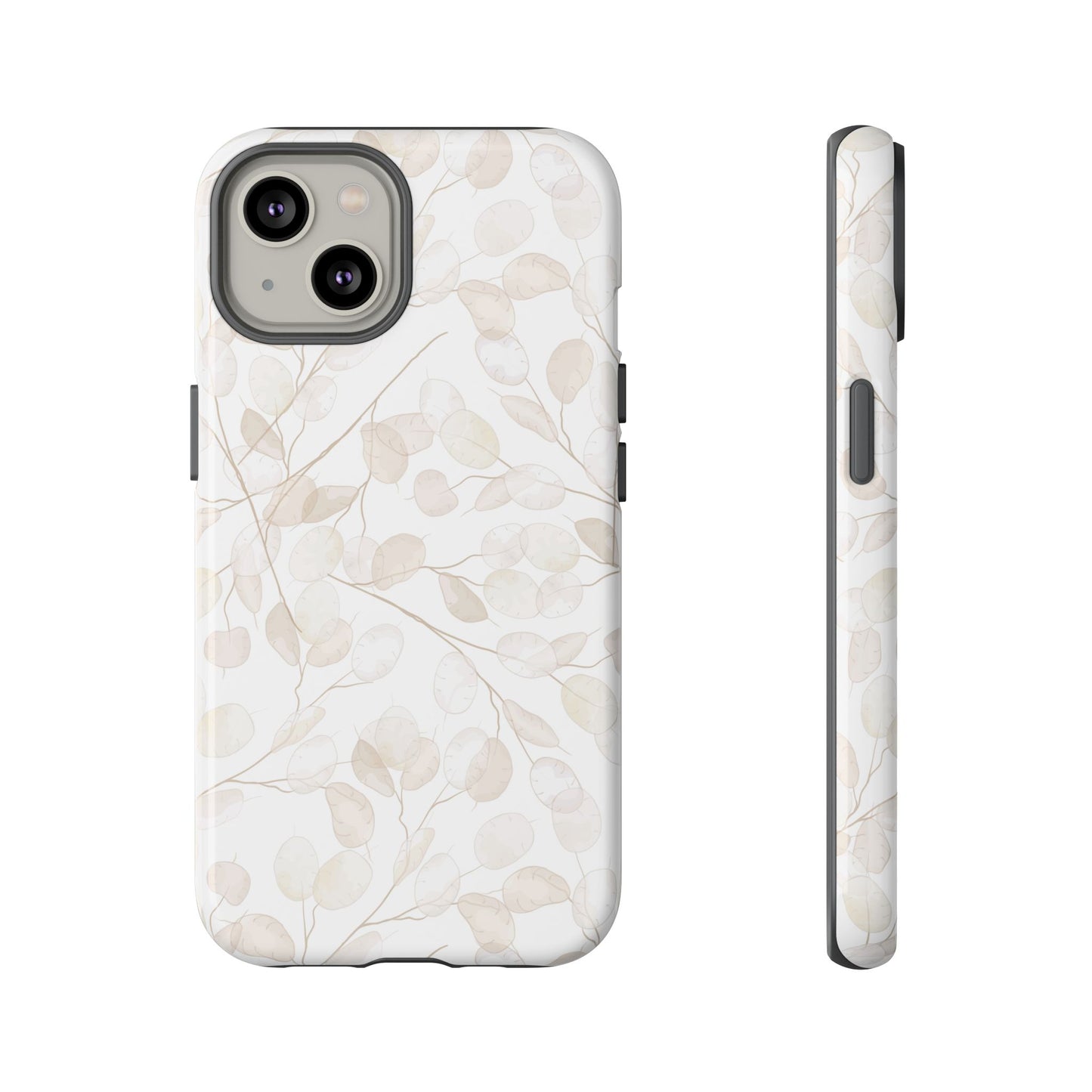 Botanical Phone Case, Tough Cases, Floral Design, Nature Lover Gift, Eco-Friendly Accessory, Protective Phone Cover