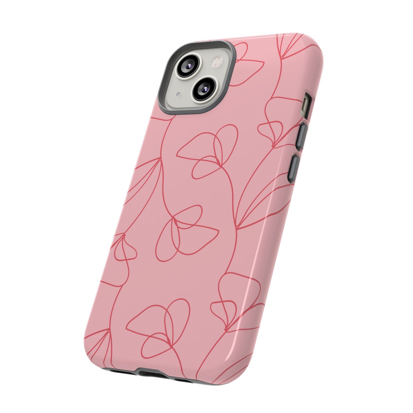 Tough Cases: Elegant Floral Phone Case - Durable Protection with Stylish Design