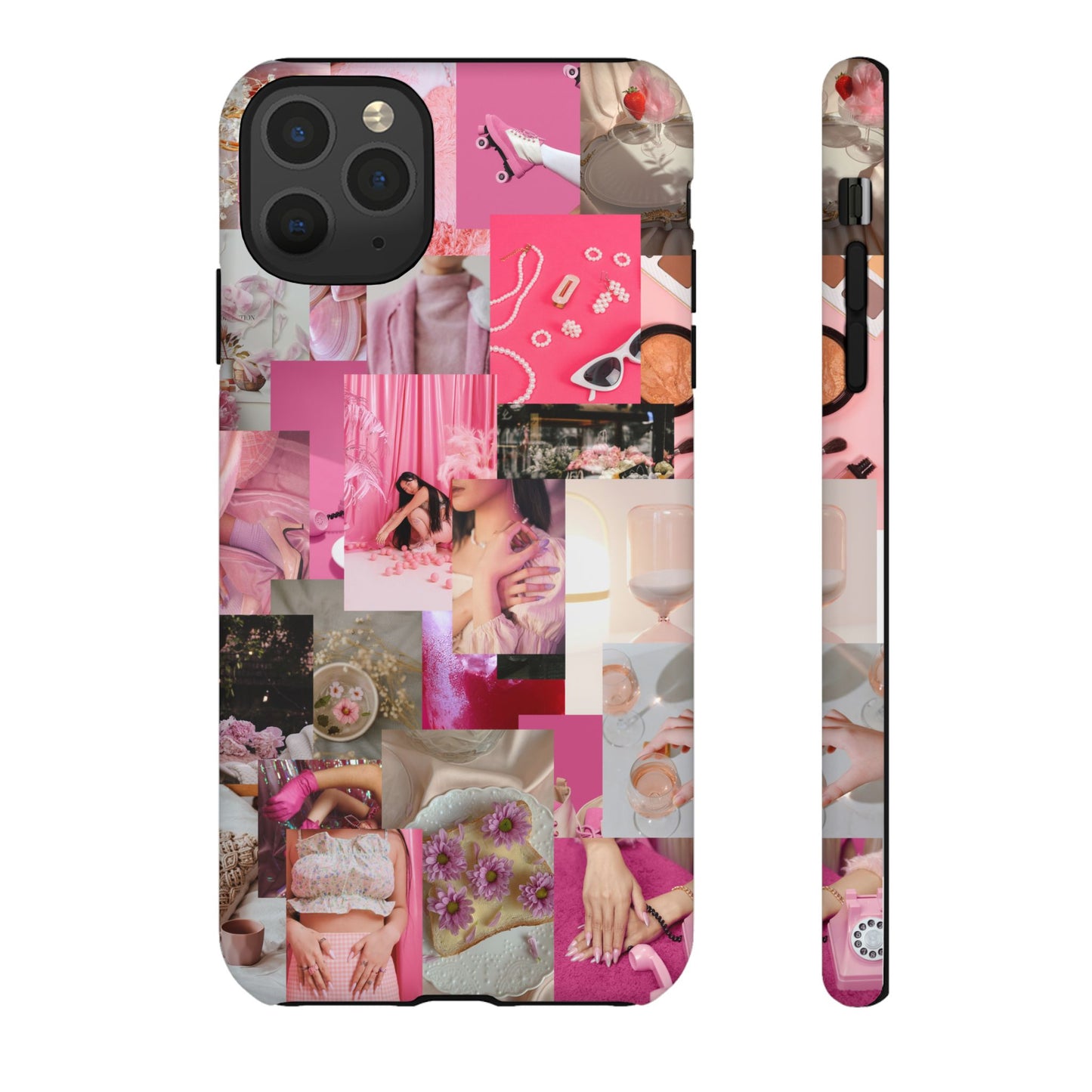 Chic Pink Phone Case- Tough Case For Stylish Protection