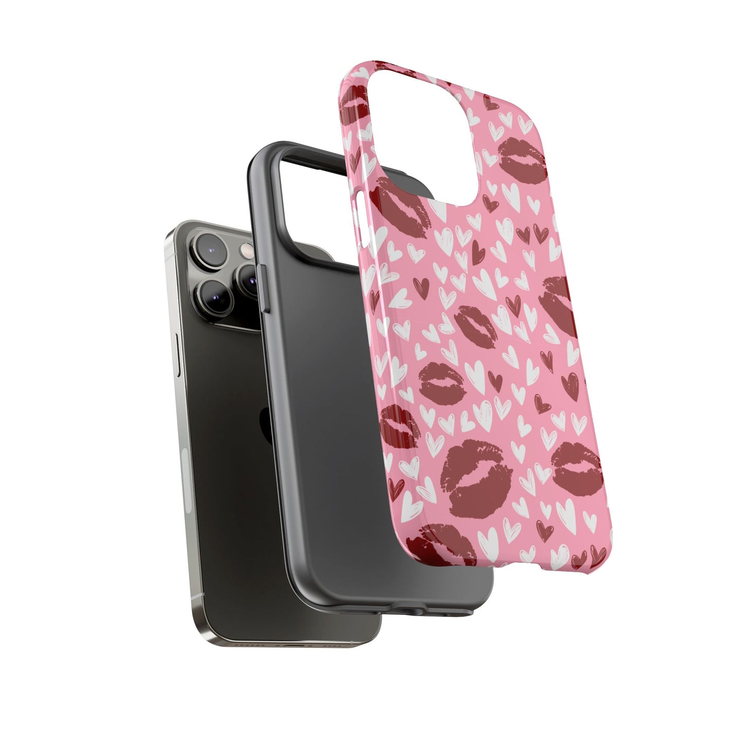 Kiss & Love Phone Case - Tough Cases for Romance Lovers