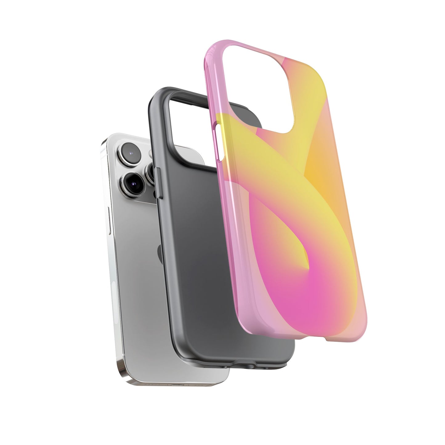 Stylish Tough Phone Case - ModernVibrant Minimalist Design for Ultimate Protection