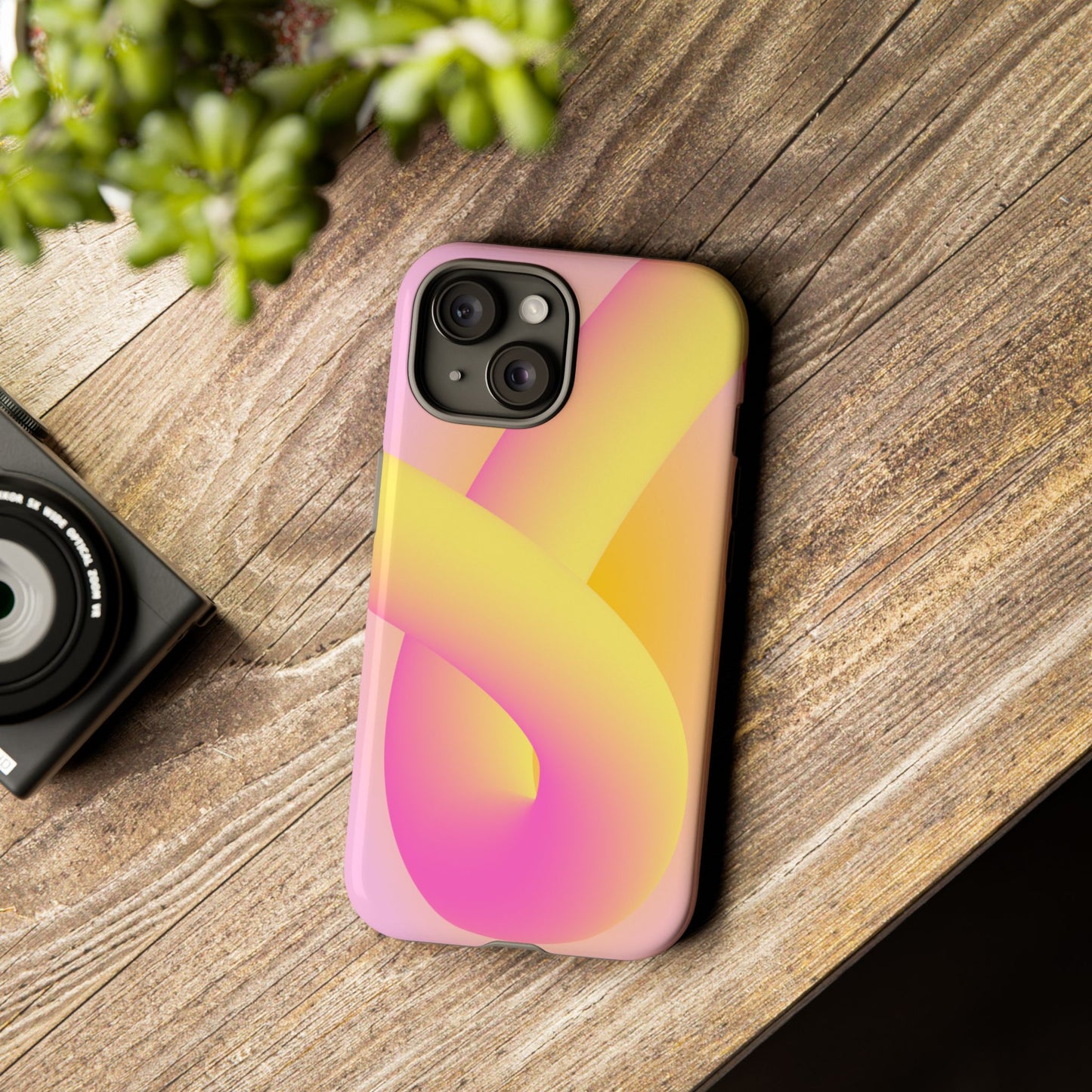 Stylish Tough Phone Case - ModernVibrant Minimalist Design for Ultimate Protection