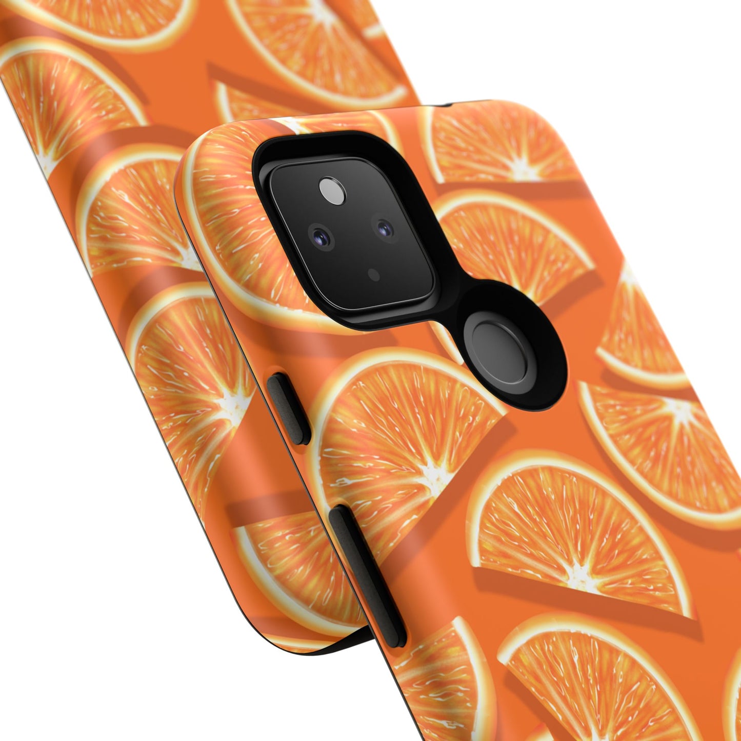 Vibrant Orange Slice Phone Case - Tough Cases for Phone Protection