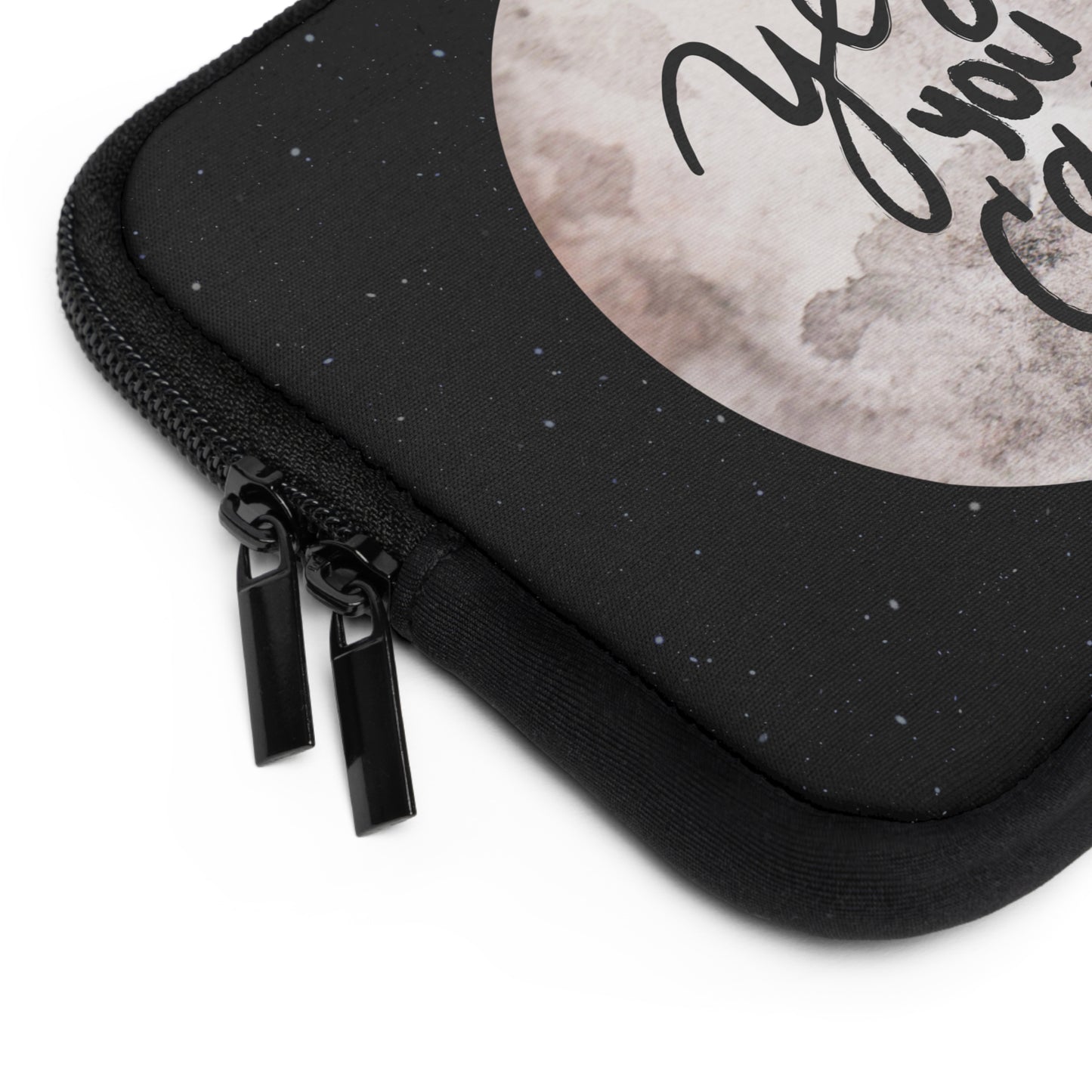 Inspirational Laptop Sleeve - 'Yes You Can' Design