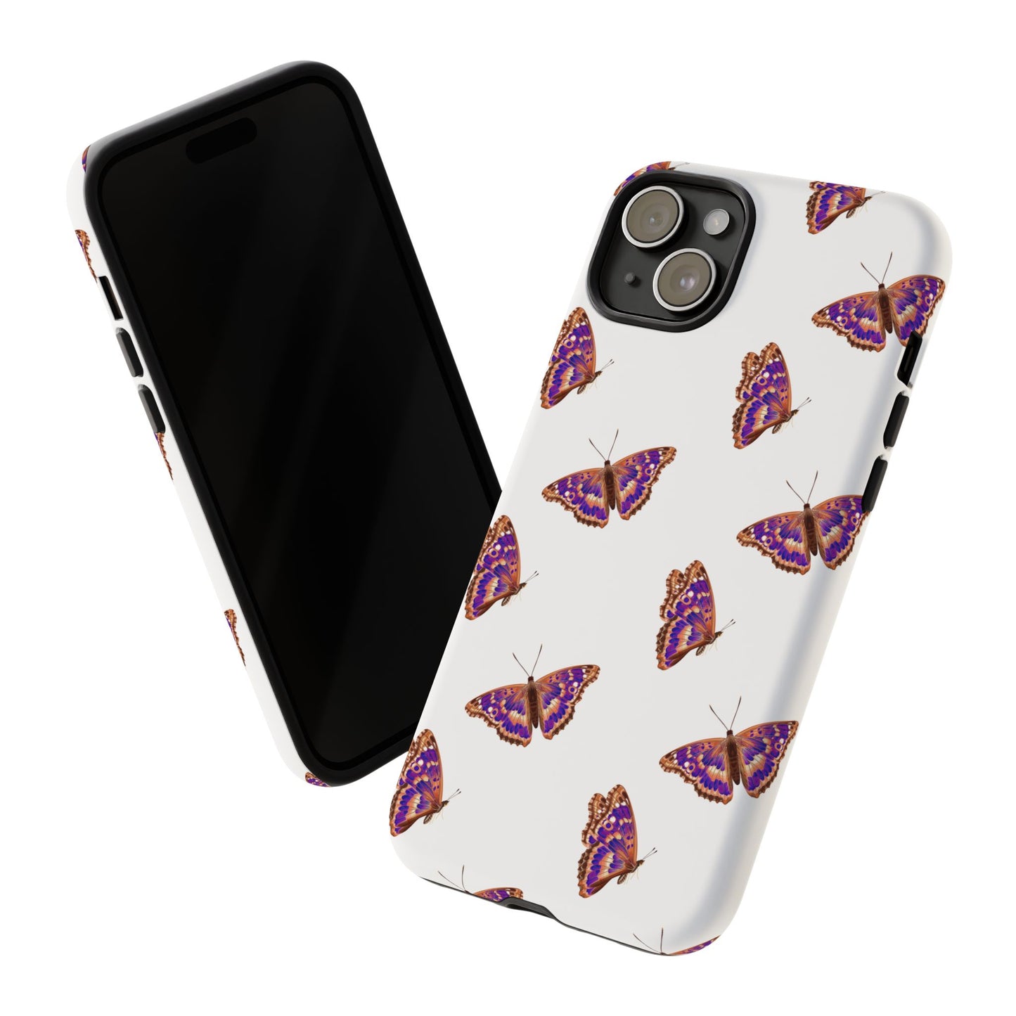 Butterfly Print Phone Case - Tough Case For Stylish Protection