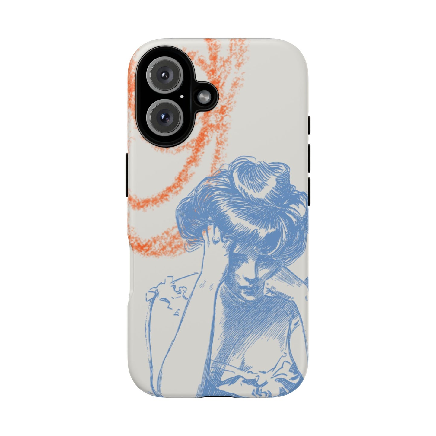 Artistic Phone Case with Stress Relief Design