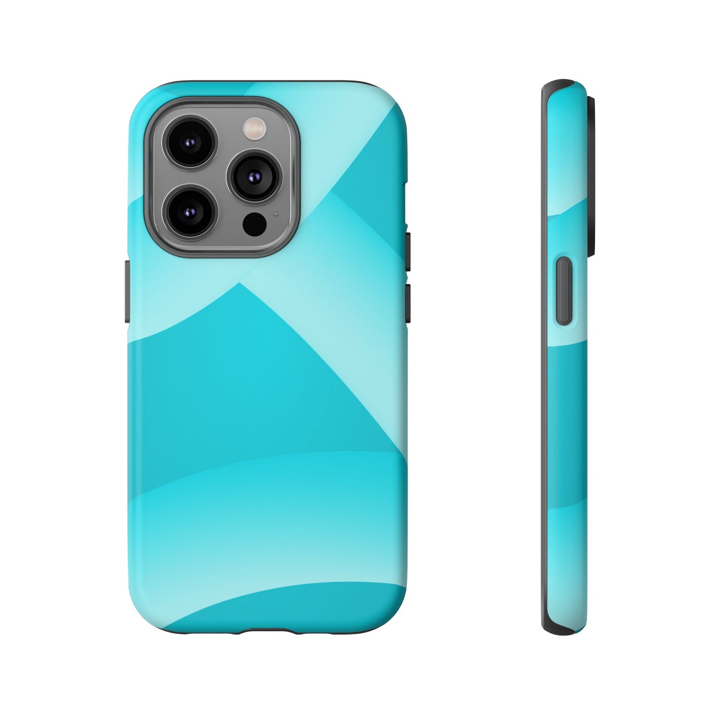 Stylish Tough Phone Case - Modern Blue Design for Ultimate Protection