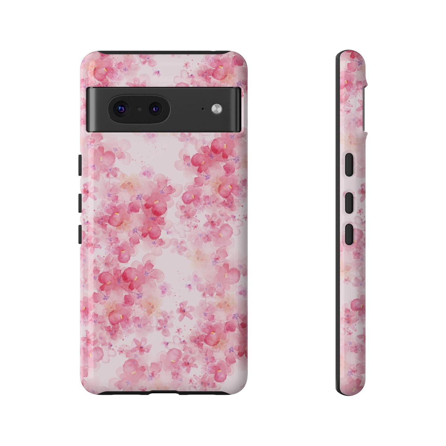 Floral Phone Case - Tough Cases with Pink Blossom Design