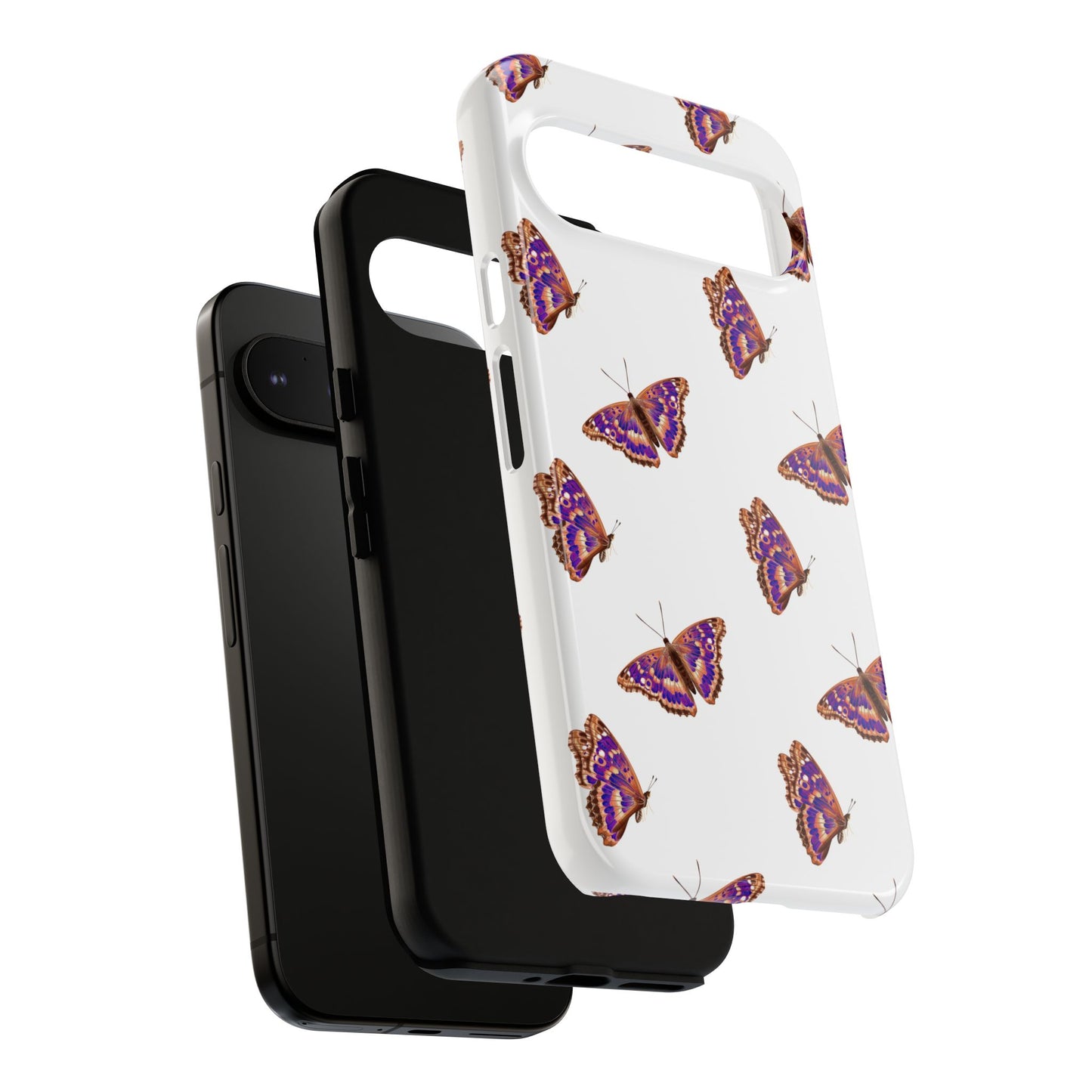 Butterfly Print Phone Case - Tough Case For Stylish Protection
