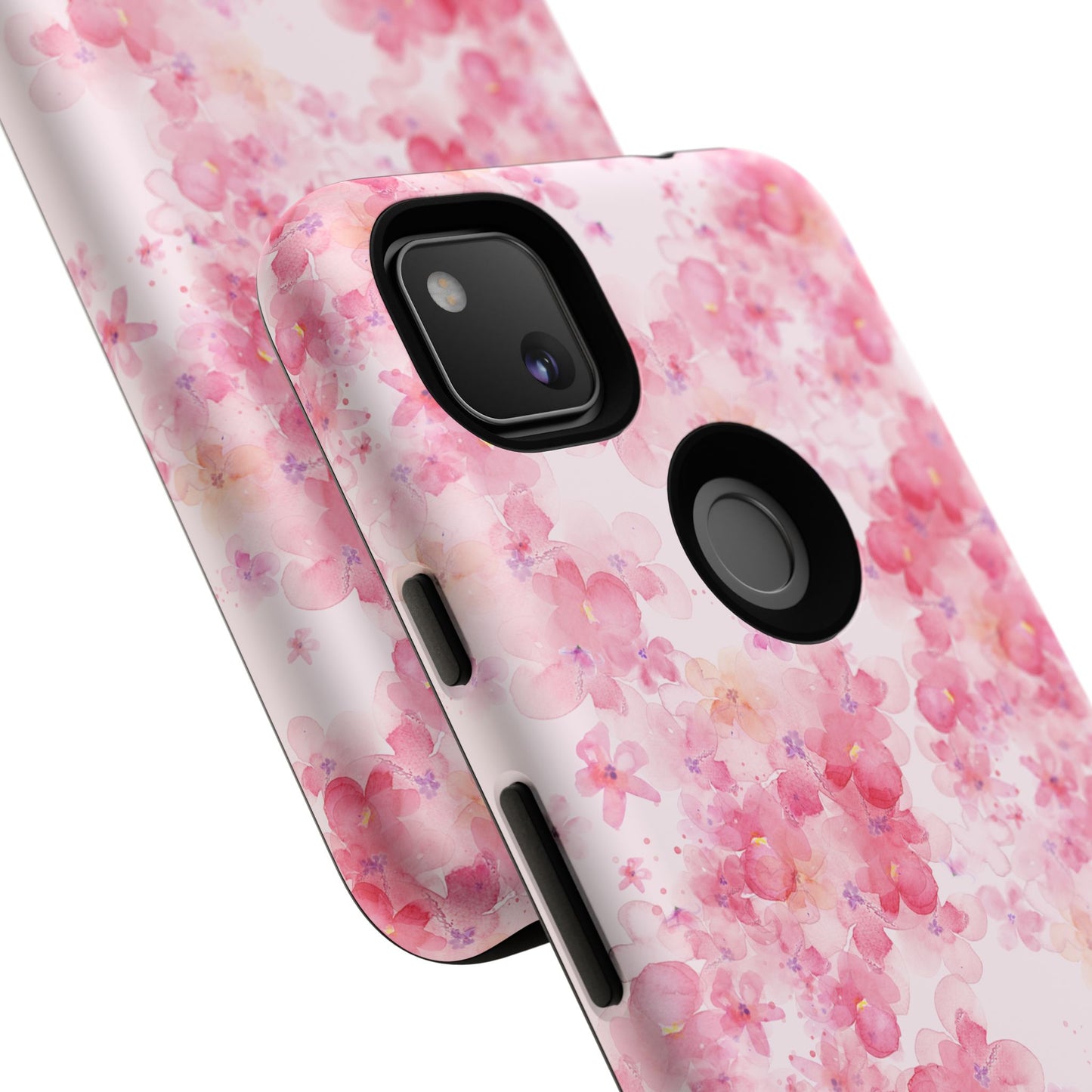Floral Phone Case - Tough Cases with Pink Blossom Design